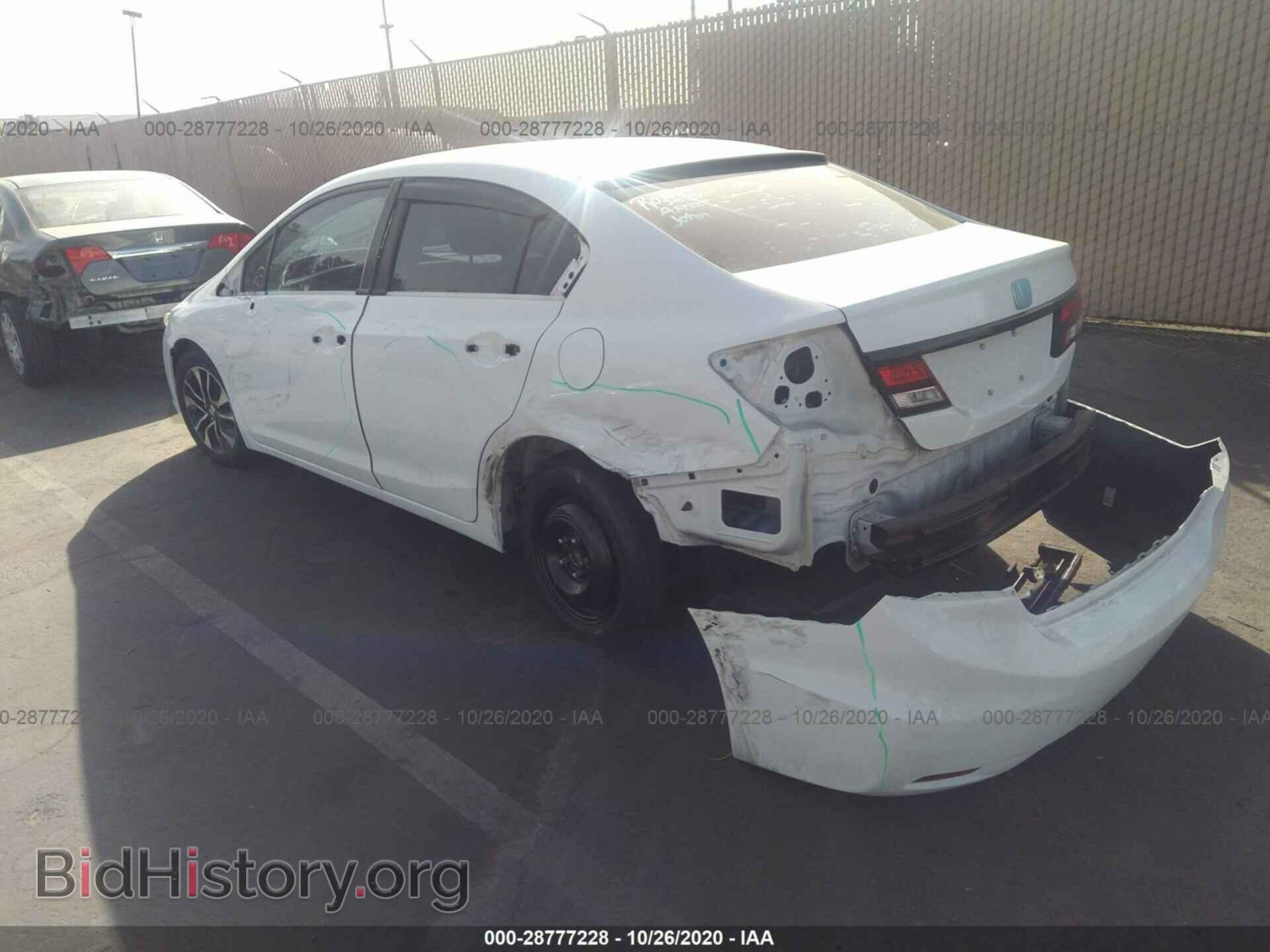 2013 HONDA CIVIC SDN - VIN: 19XFB2F88DE220576 - Фото 3