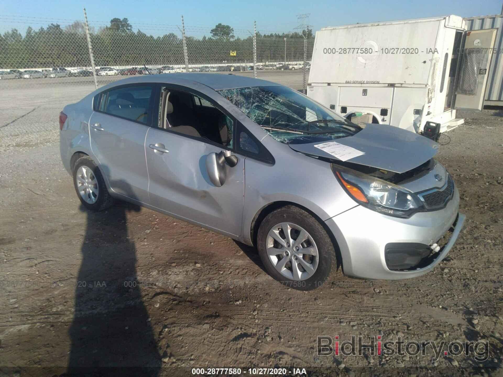 Photo KNADN4A38C6092783 - KIA RIO 2012