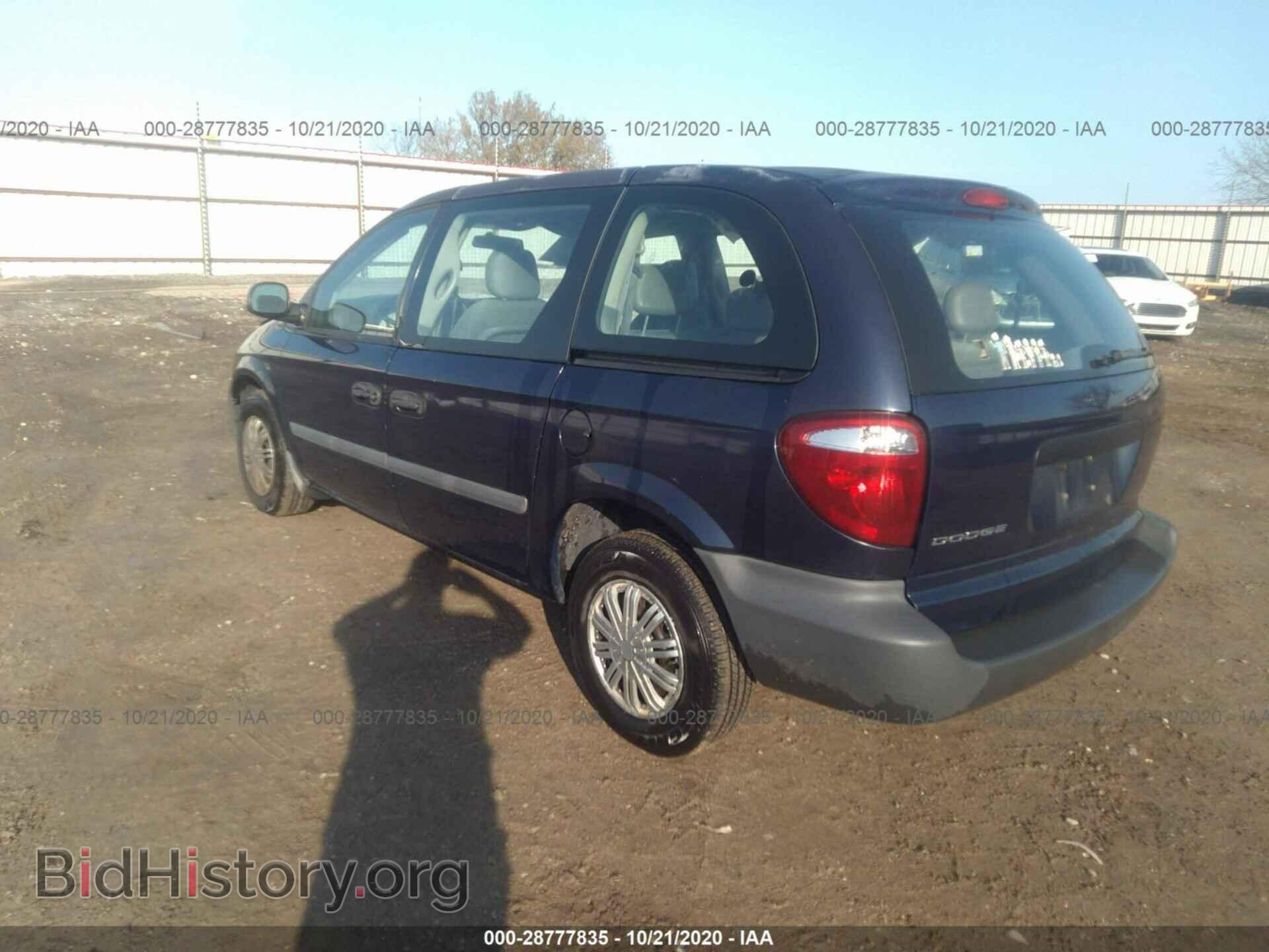 2006 DODGE CARAVAN - VIN: 1D4GP25B66B744900 - Фото 3