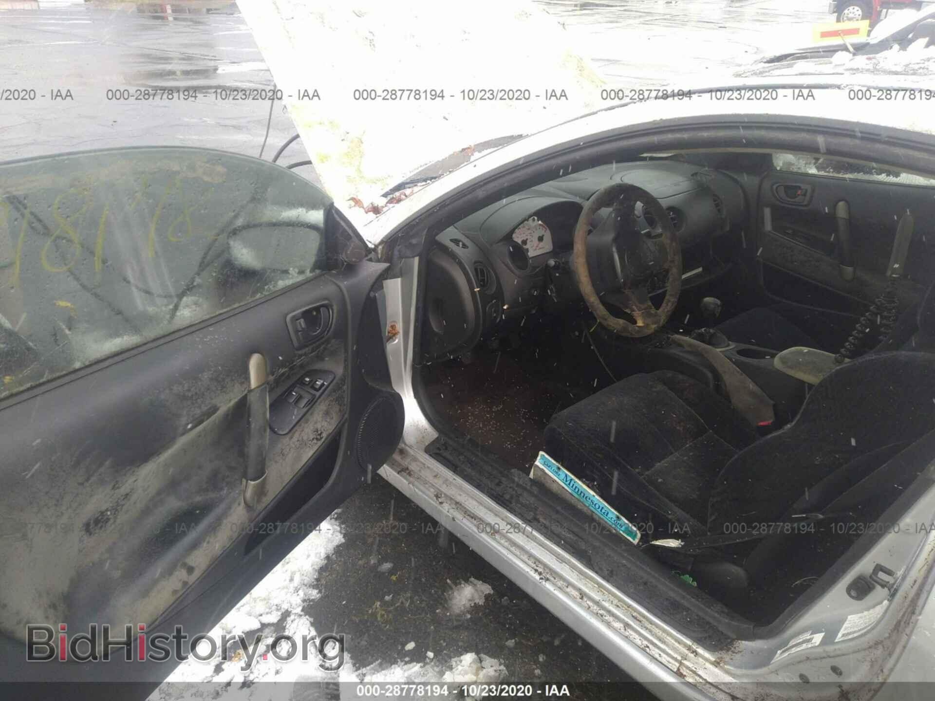 2001 MITSUBISHI ECLIPSE - VIN: 4A3AC84H91E213623 - Фото 5