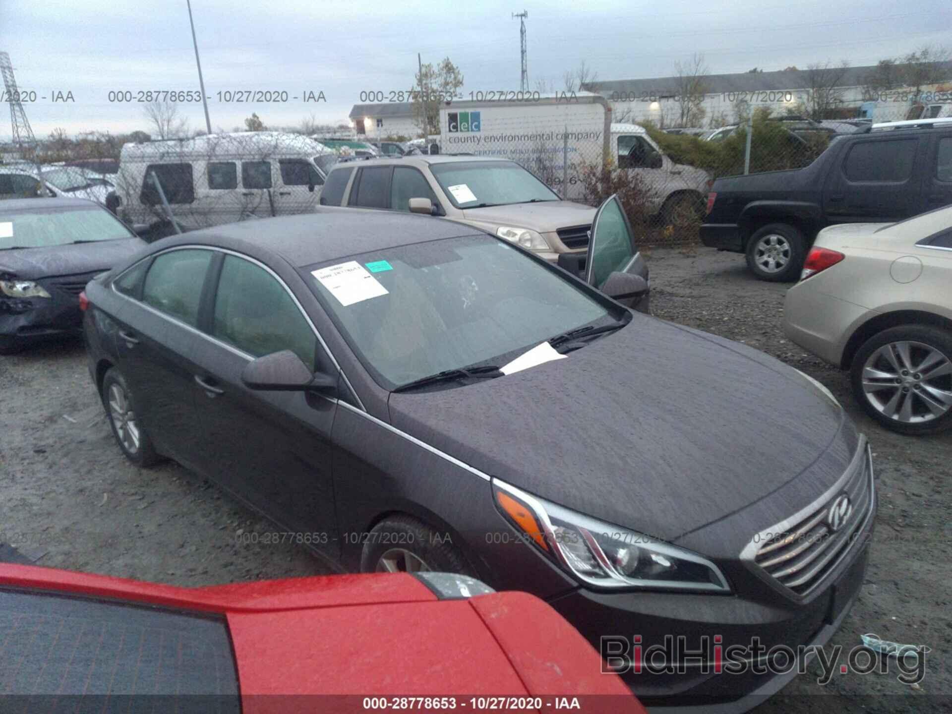 Photo 5NPE24AF5GH270395 - HYUNDAI SONATA 2016