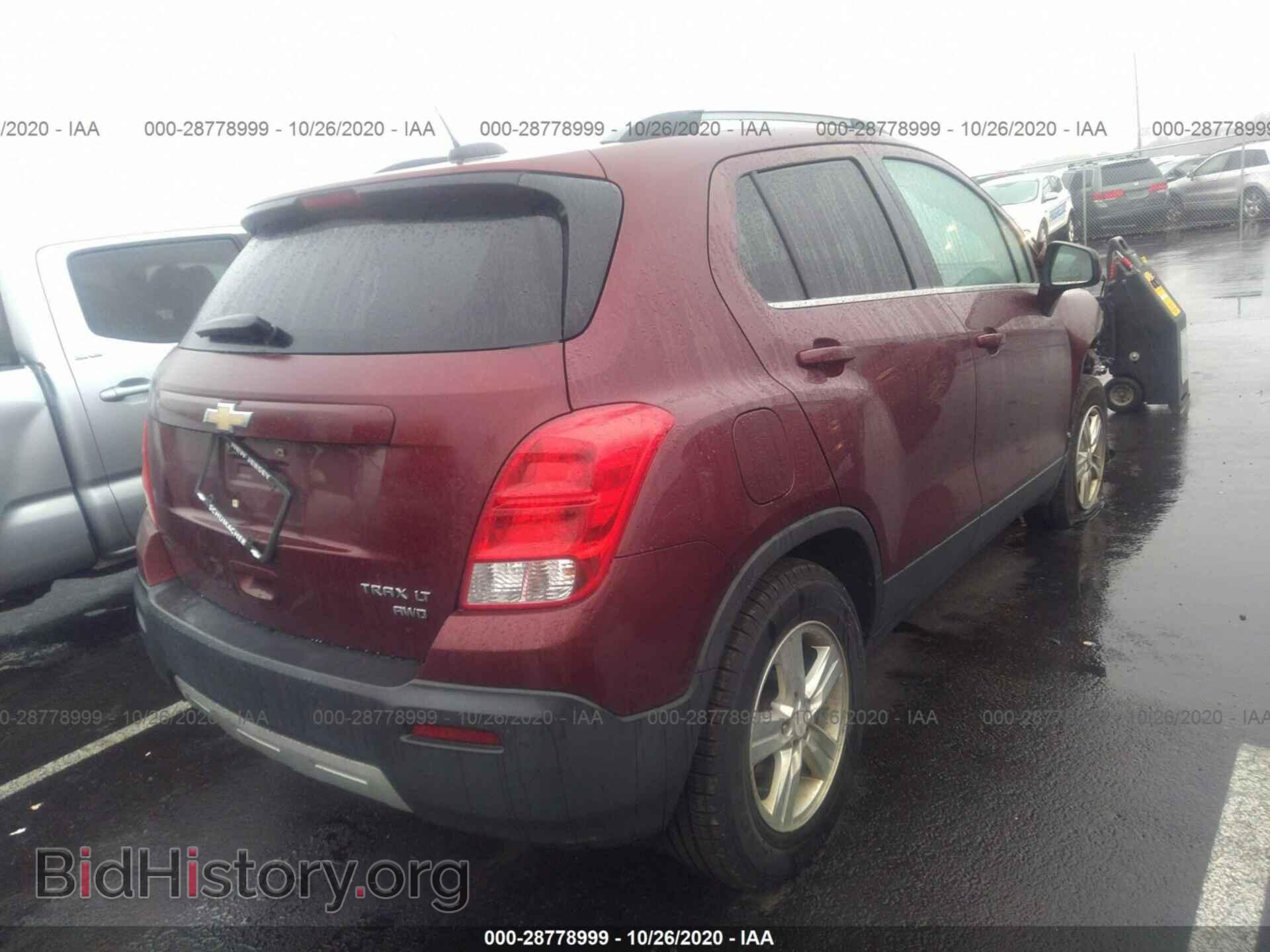 2016 CHEVROLET TRAX - VIN: 3GNCJPSBXGL226505 - Фото 4
