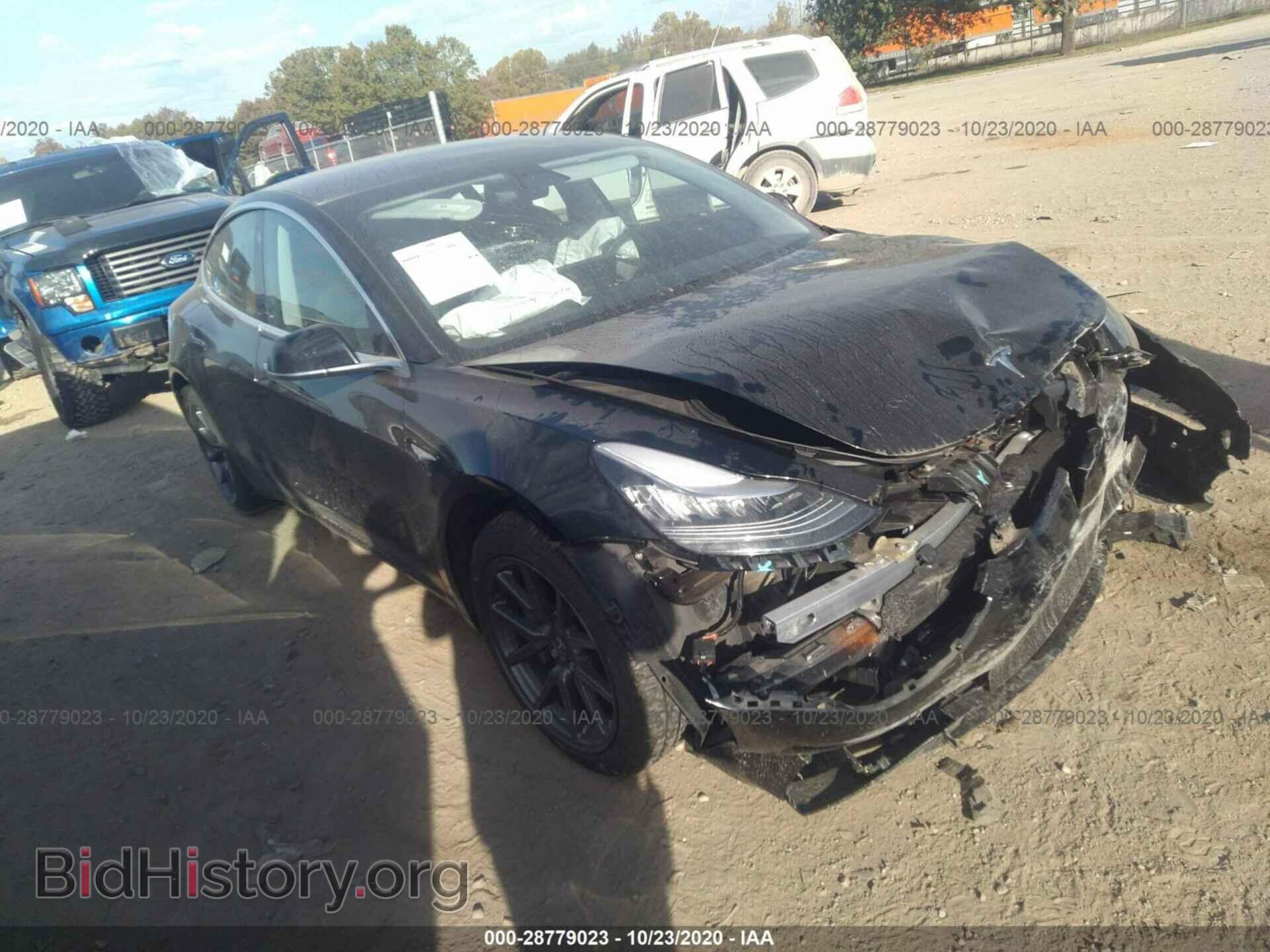 Photo 5YJ3E1EA9KF361706 - TESLA MODEL 3 2019