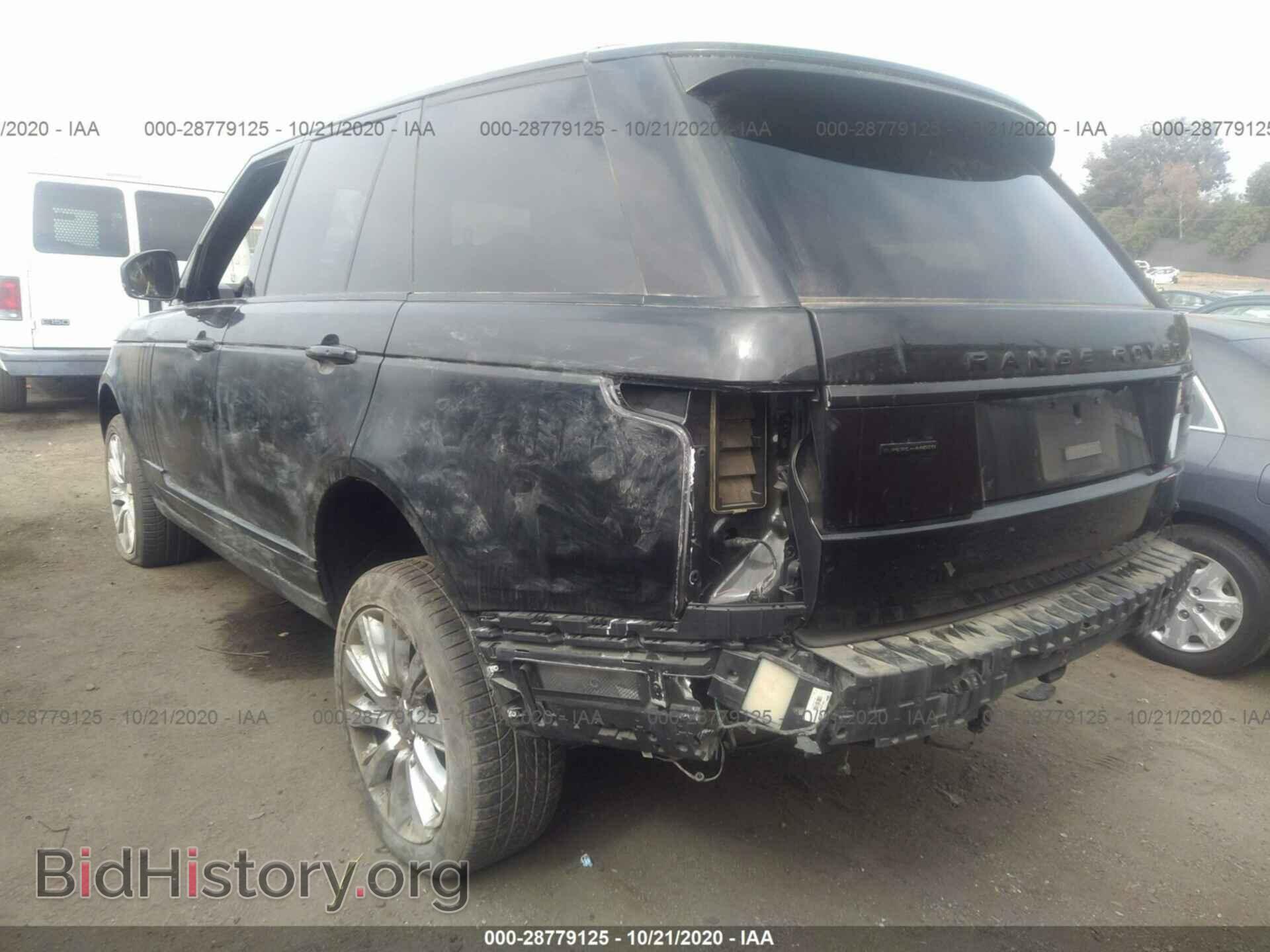 2016 LAND ROVER RANGE ROVER - VIN: SALGS2EF5GA318016 - Фото 3