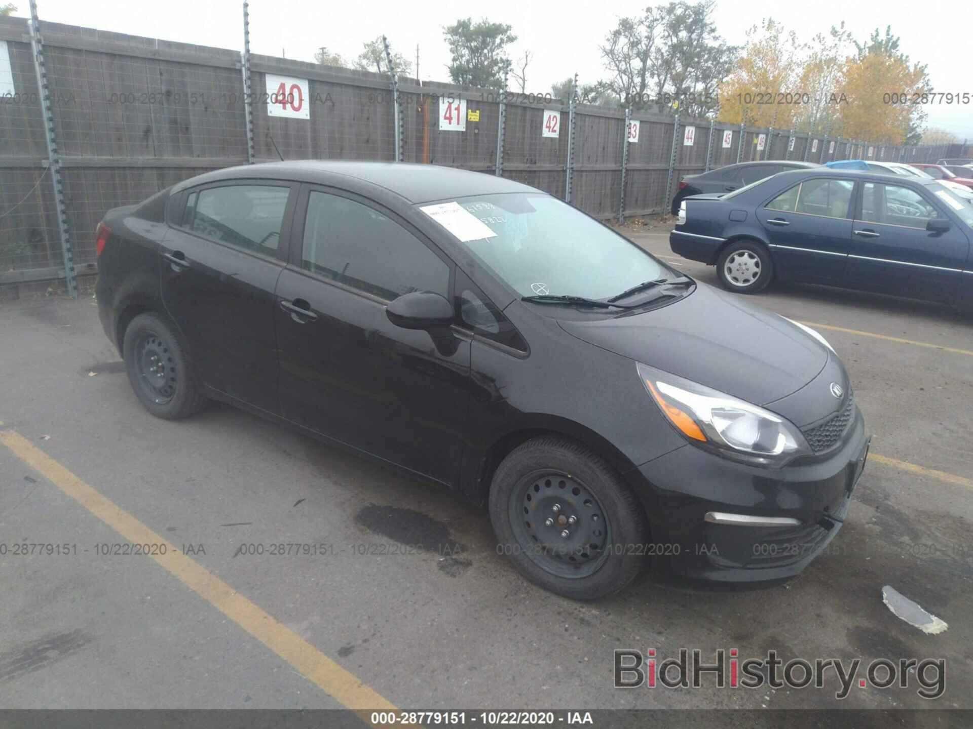 Photo KNADM4A30H6015822 - KIA RIO 2017