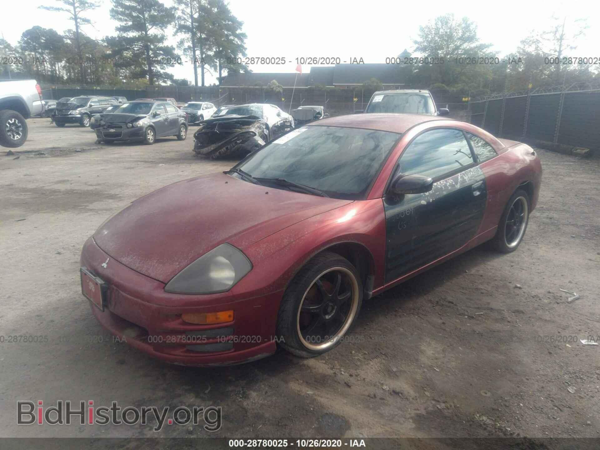 2002 MITSUBISHI ECLIPSE - VIN: 4A3AC34G82E102380 - Фото 2