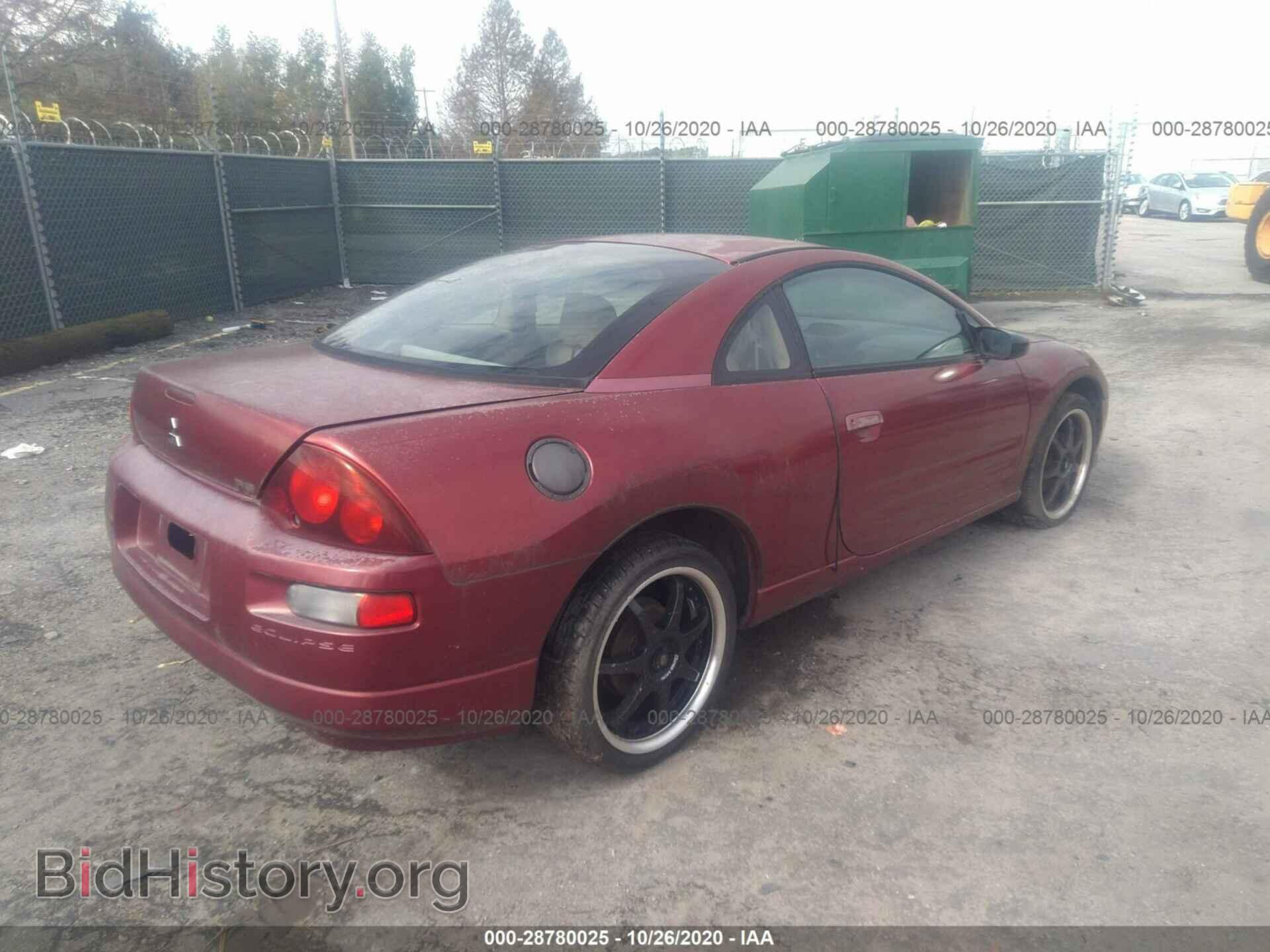 2002 MITSUBISHI ECLIPSE - VIN: 4A3AC34G82E102380 - Фото 4