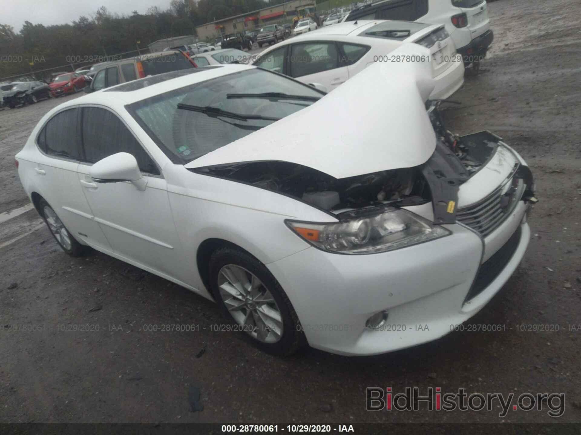 Photo JTHBW1GG3D2037178 - LEXUS ES 300H 2013