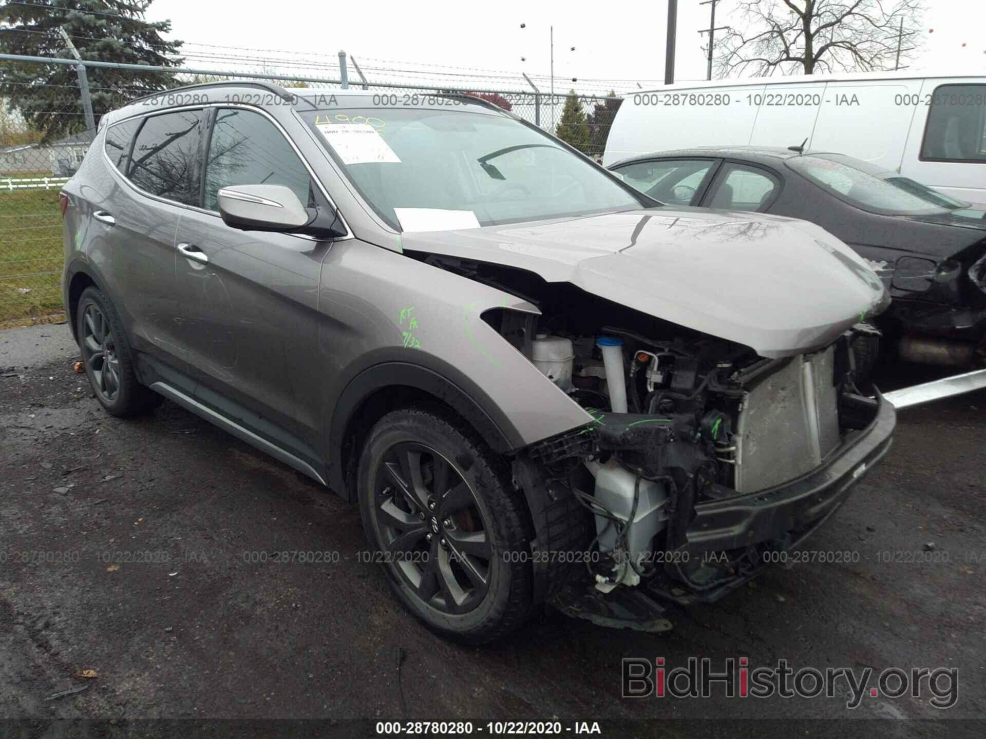 Photo 5XYZWDLA9HG394900 - HYUNDAI SANTA FE SPORT 2017