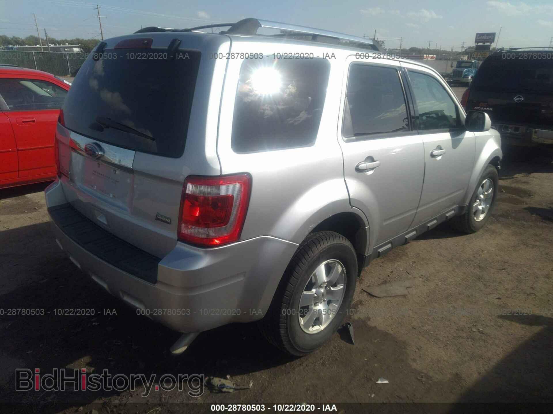 2011 FORD ESCAPE - VIN: 1FMCU9EG9BKC66003 - Фото 4
