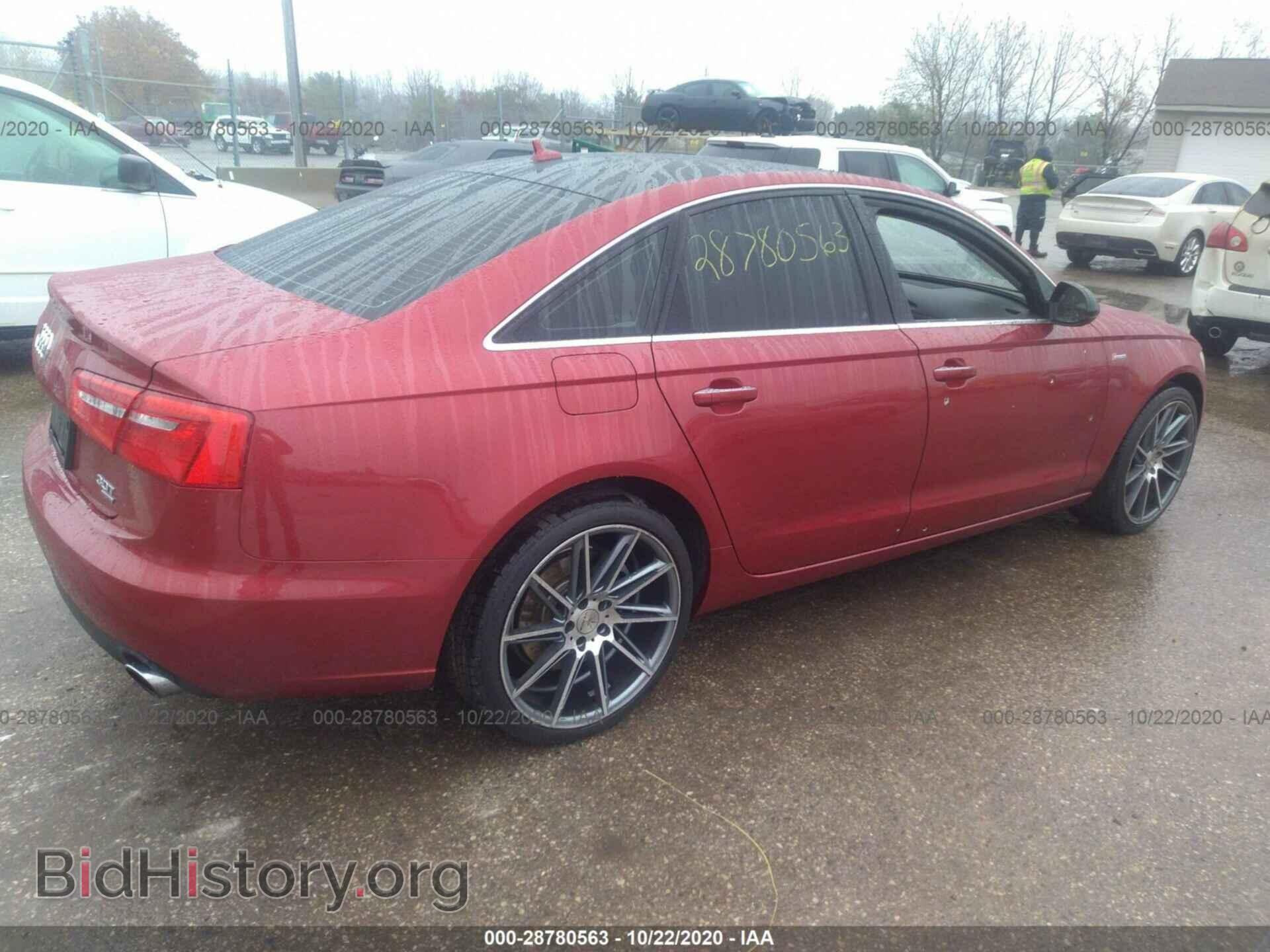 2013 AUDI A6 - VIN: WAUGGAFC7DN064351 - Фото 4