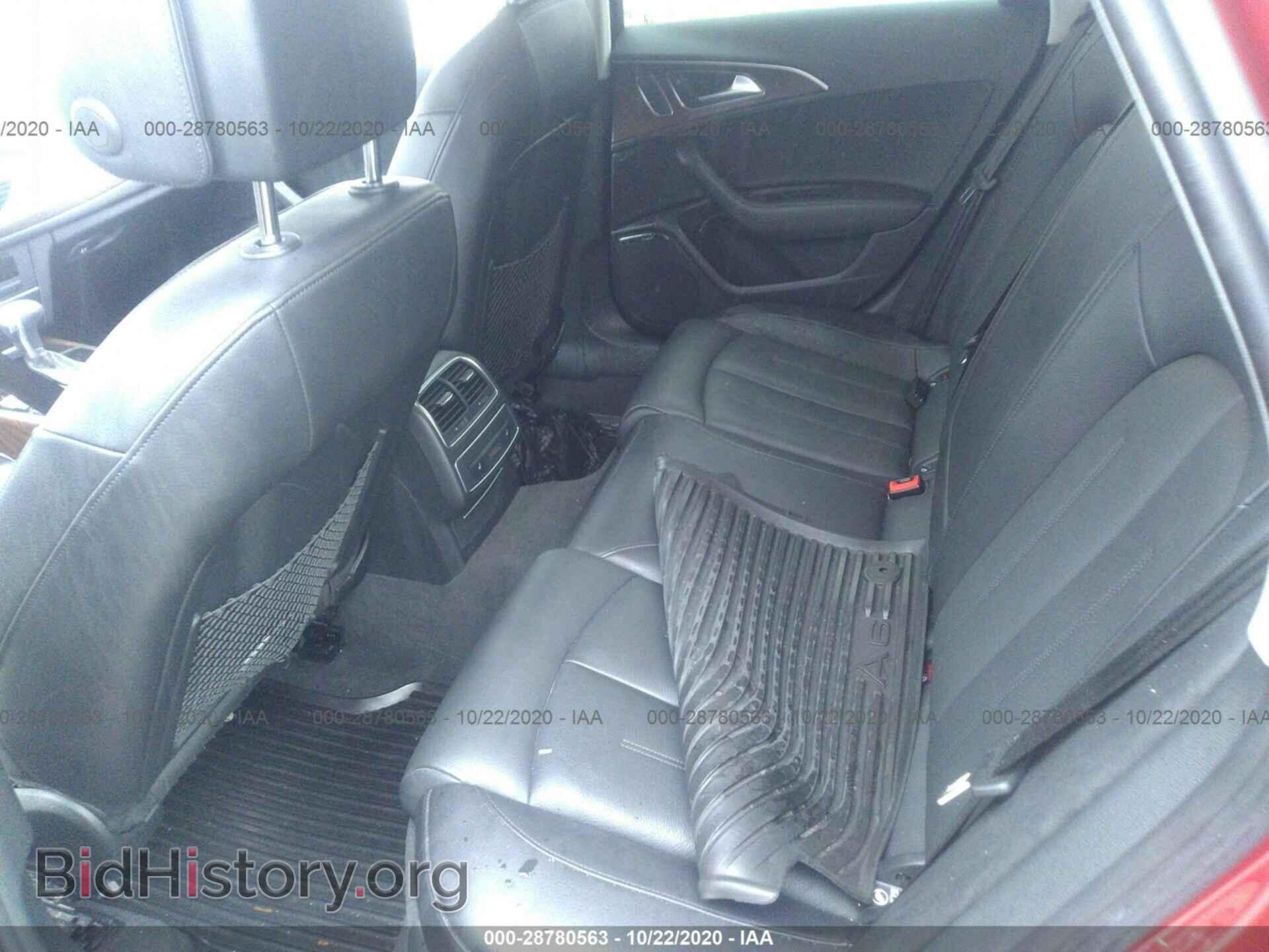 2013 AUDI A6 - VIN: WAUGGAFC7DN064351 - Фото 8