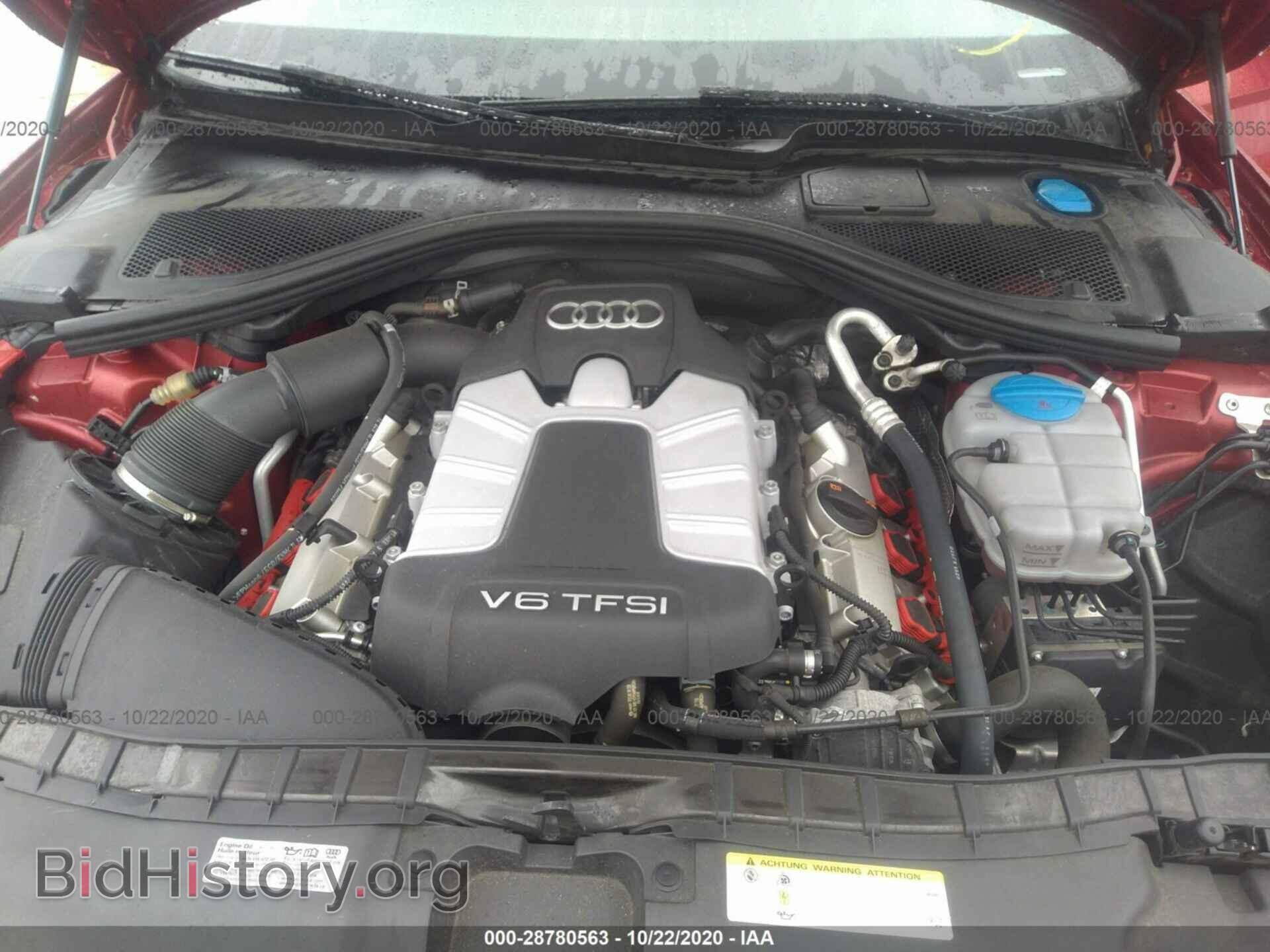 2013 AUDI A6 - VIN: WAUGGAFC7DN064351 - Фото 10