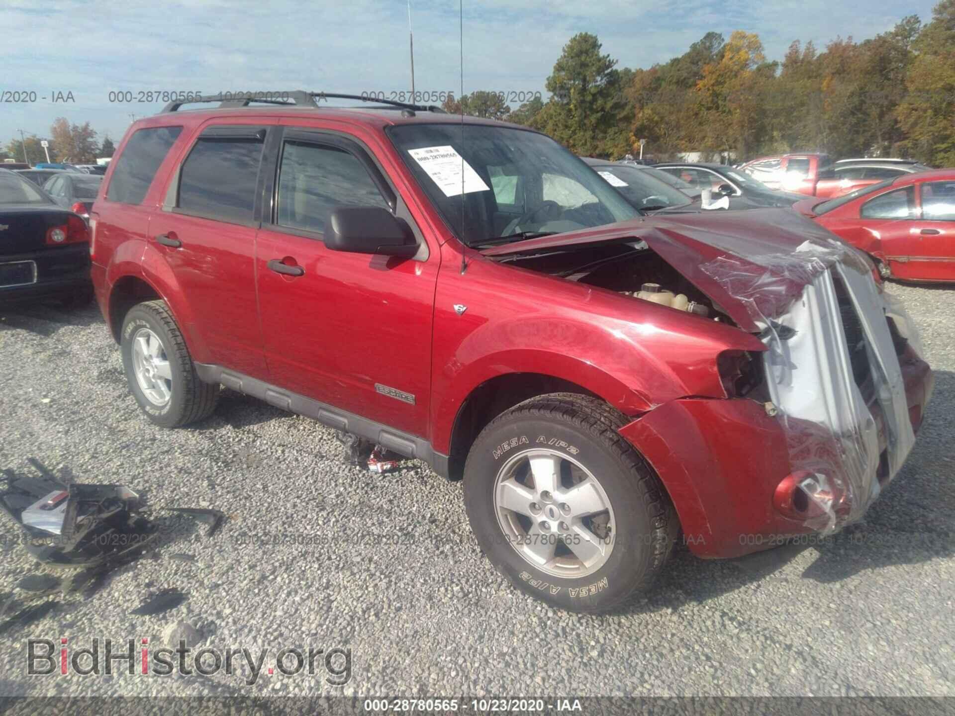 Фотография 1FMCU03158KB00693 - FORD ESCAPE 2008
