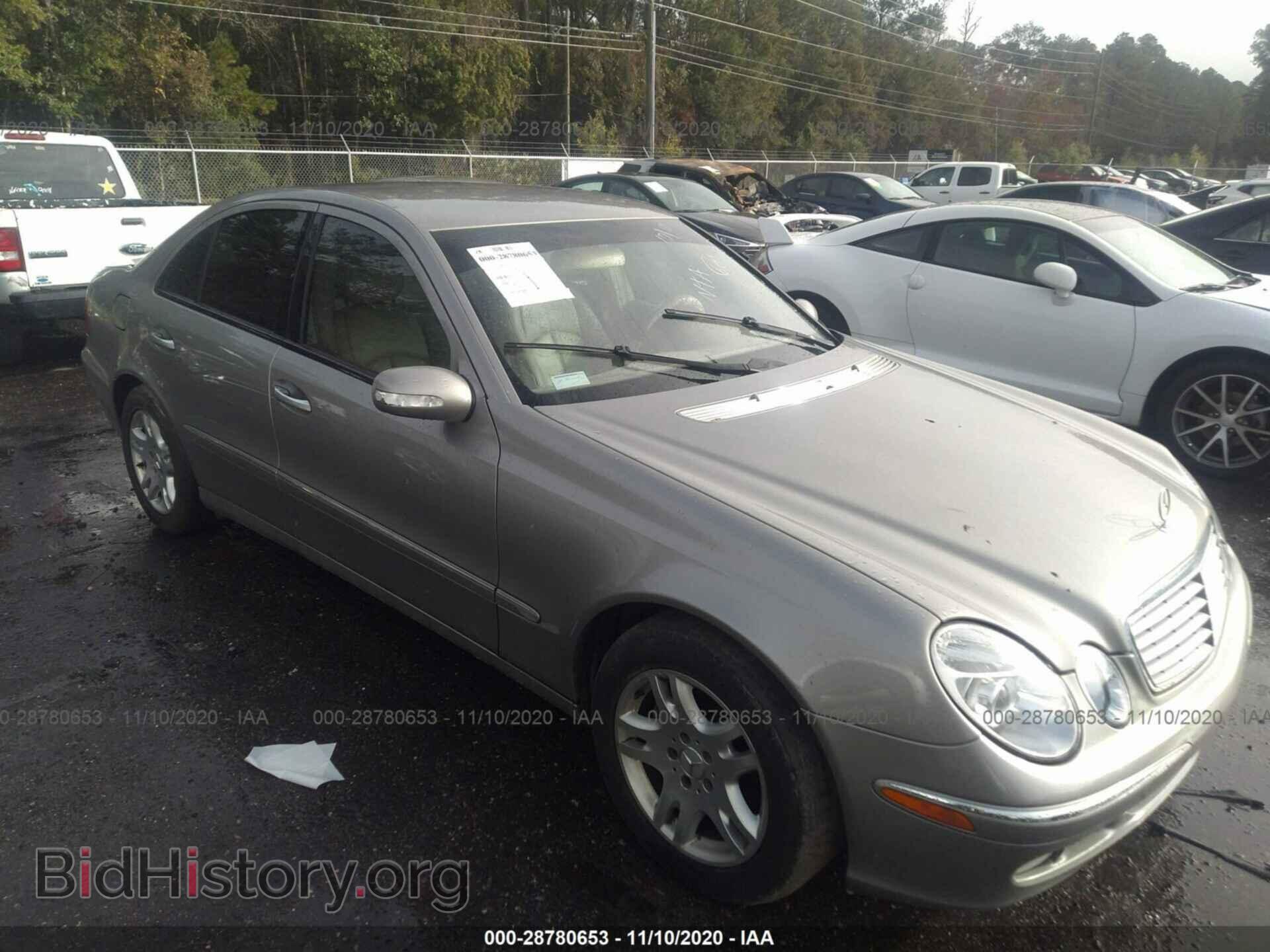 Фотография WDBUF65J43A159363 - MERCEDES-BENZ E-CLASS 2003