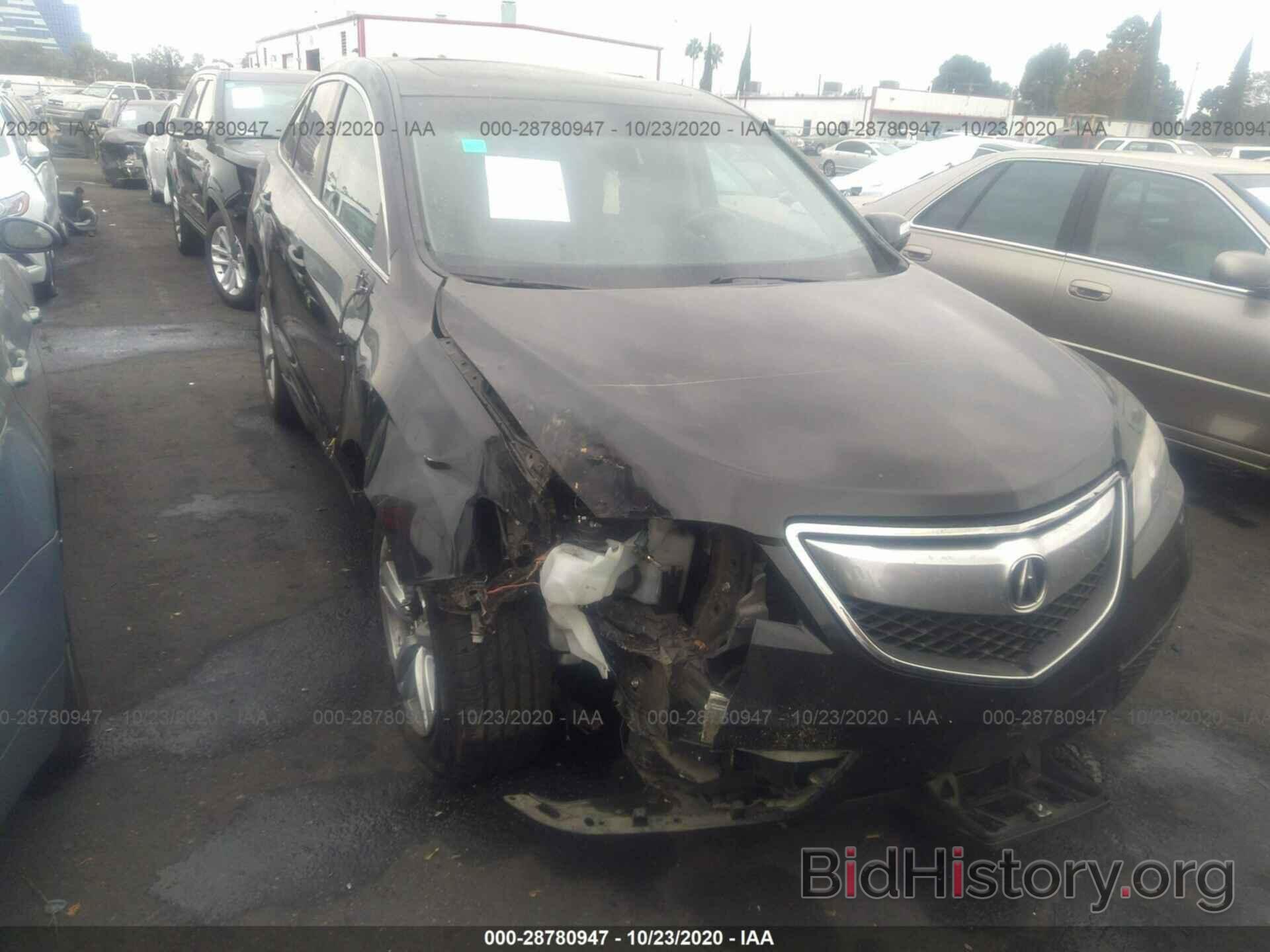 Фотография 5J8TB4H58FL000657 - ACURA RDX 2015