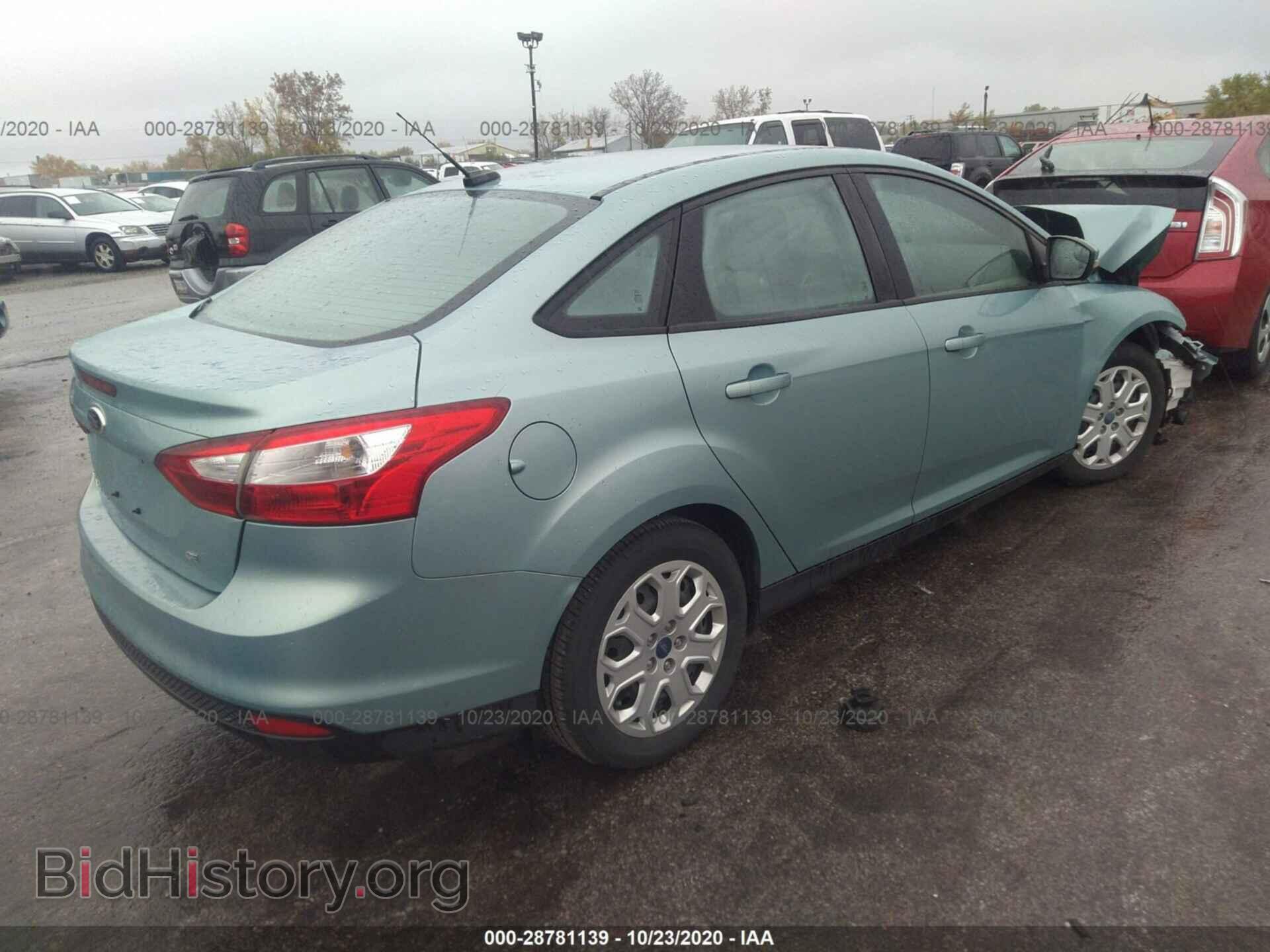 2012 FORD FOCUS - VIN: 1FAHP3F29CL309497 - Фото 4