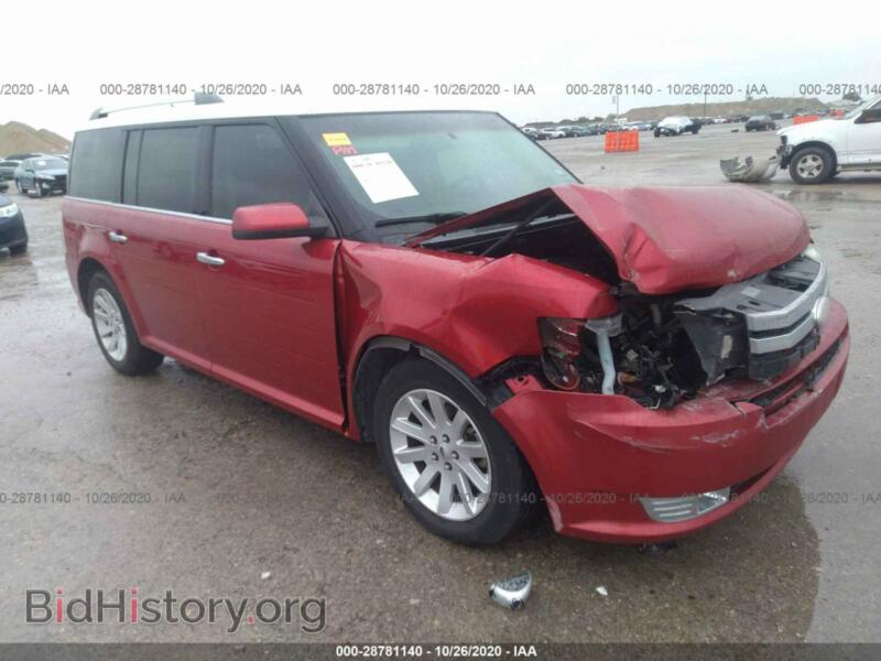 2011 Ford FLEX SEL (VIN 2FMGK5CC3BBD28988) — фото 1 из 11, IAAI, повреждение: передняя часть