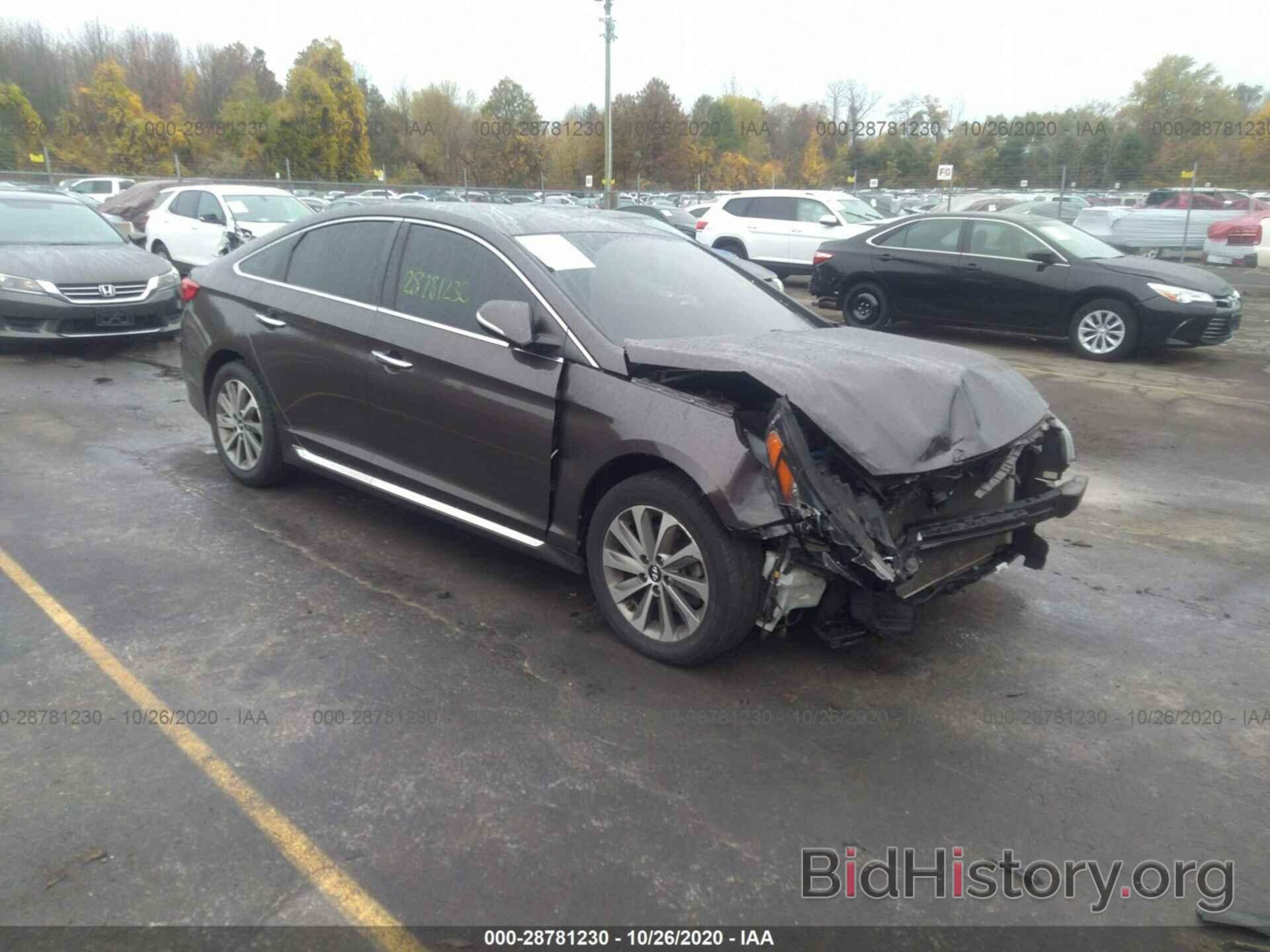 Photo 5NPE34AF4FH138319 - HYUNDAI SONATA 2015