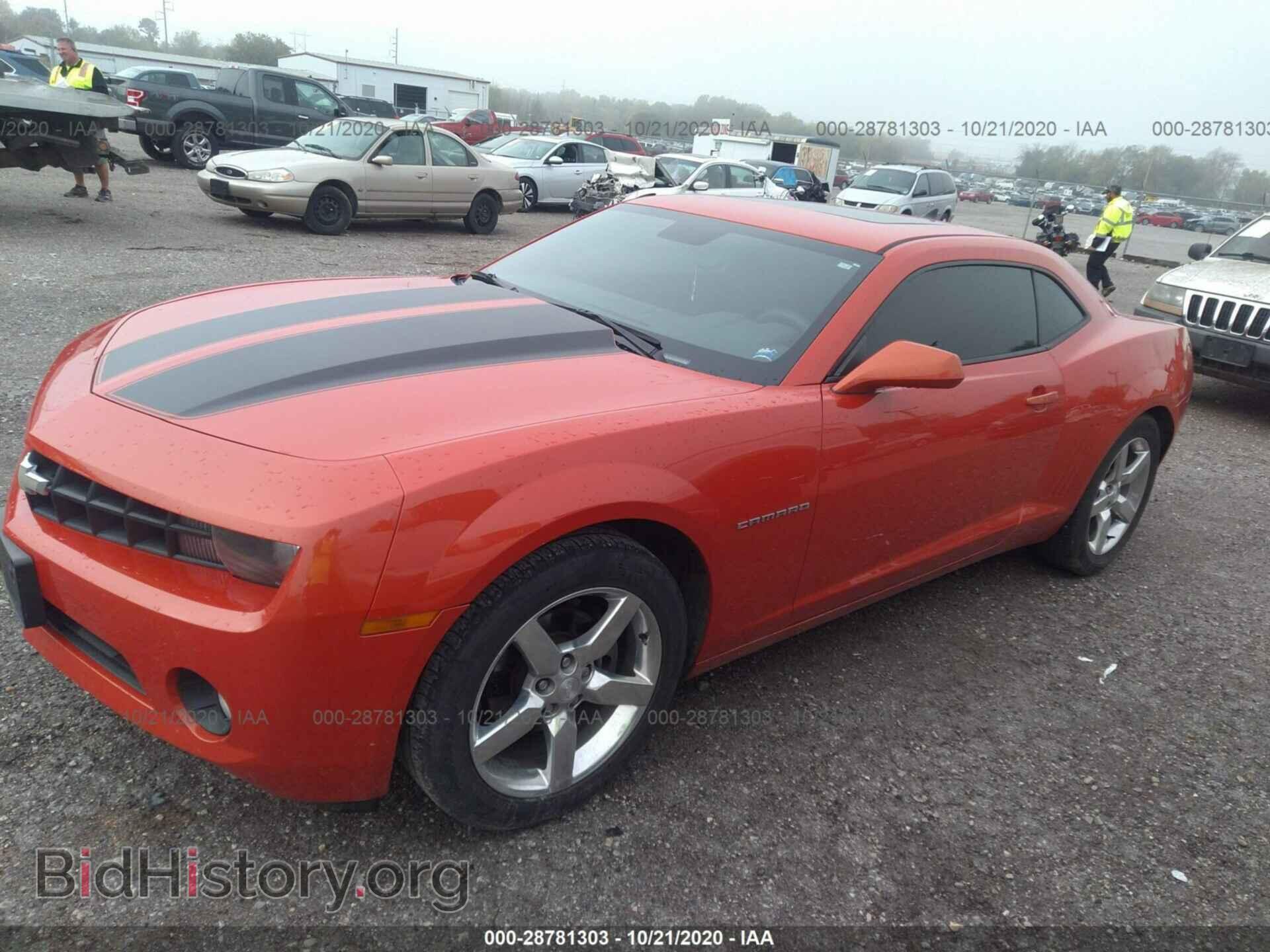 2010 CHEVROLET CAMARO - VIN: 2G1FF1EV9A9158159 - Фото 2