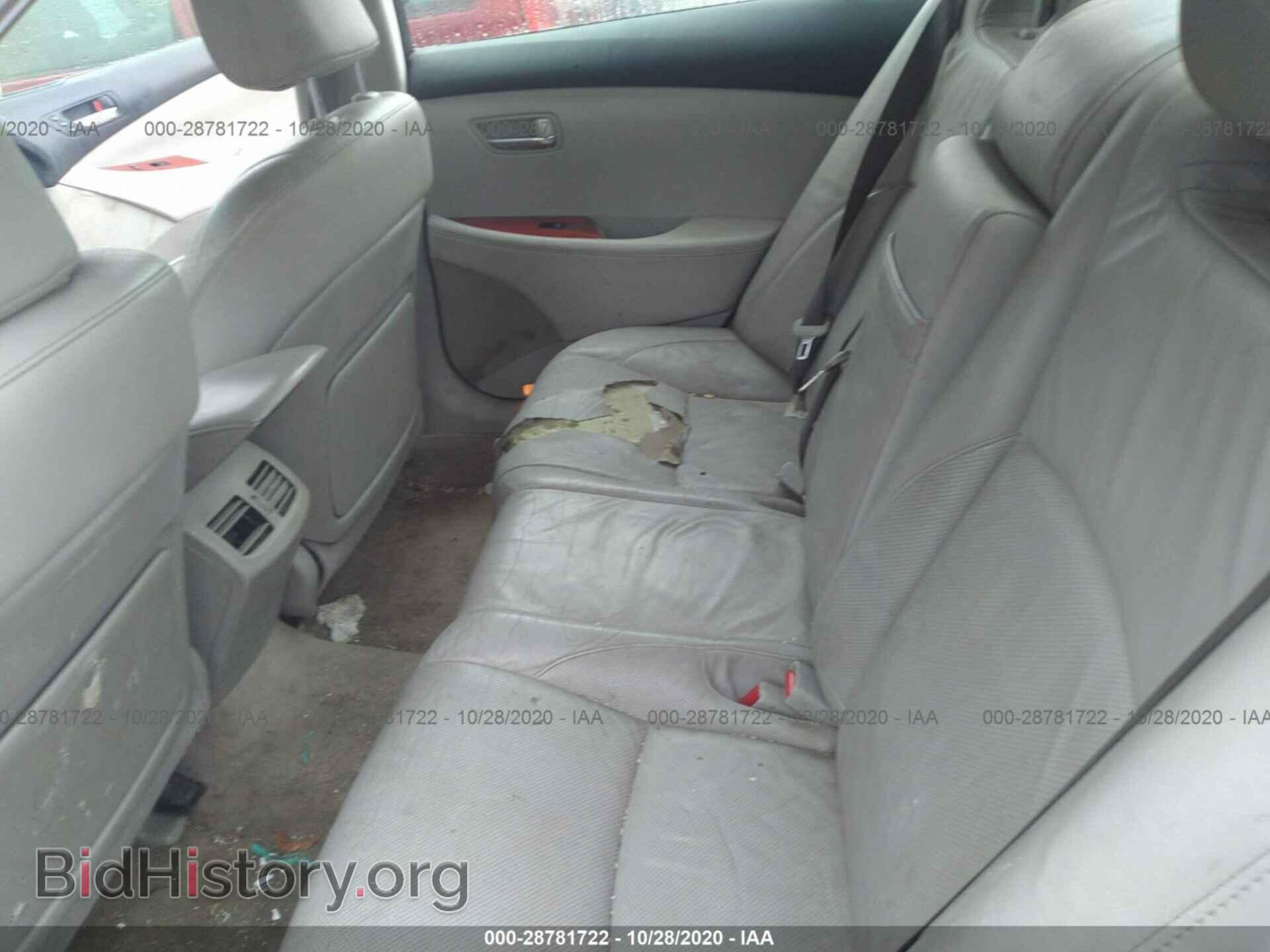 2007 LEXUS ES 350 - VIN: JTHBJ46G772102796 - Фото 8
