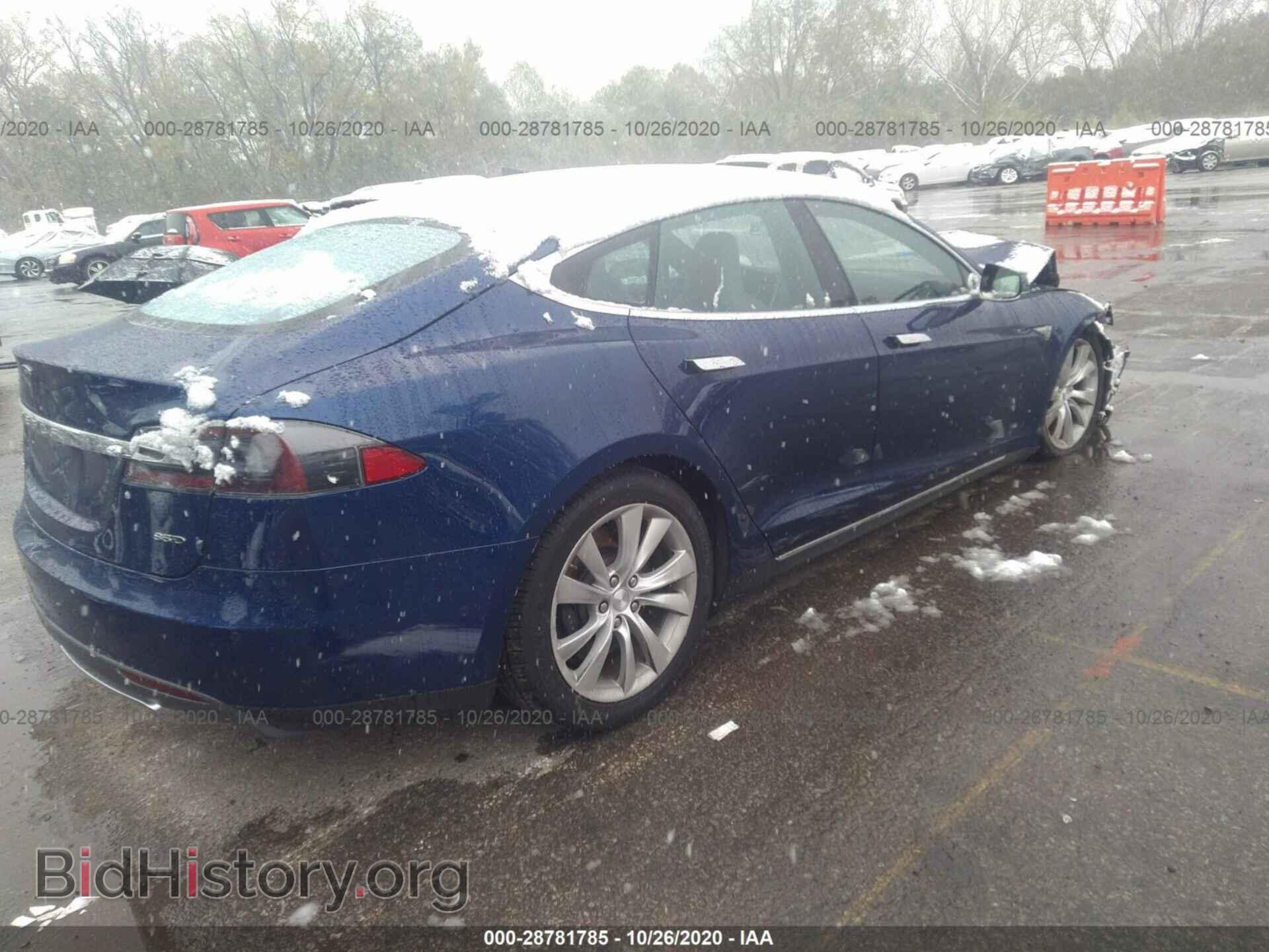 2015 TESLA MODEL S - VIN: 5YJSA1H20FF091864 - Фото 4