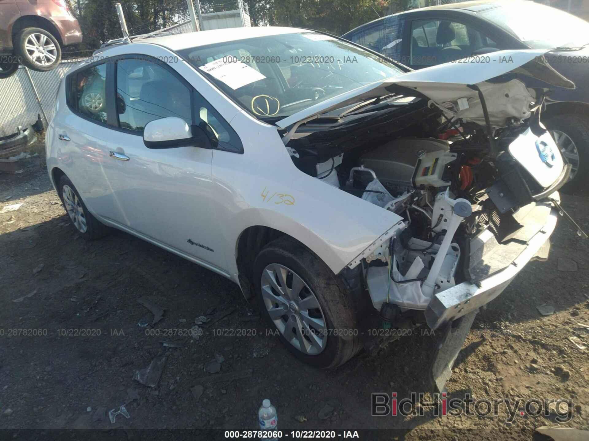 Photo 1N4BZ0CP5HC311625 - NISSAN LEAF 2017