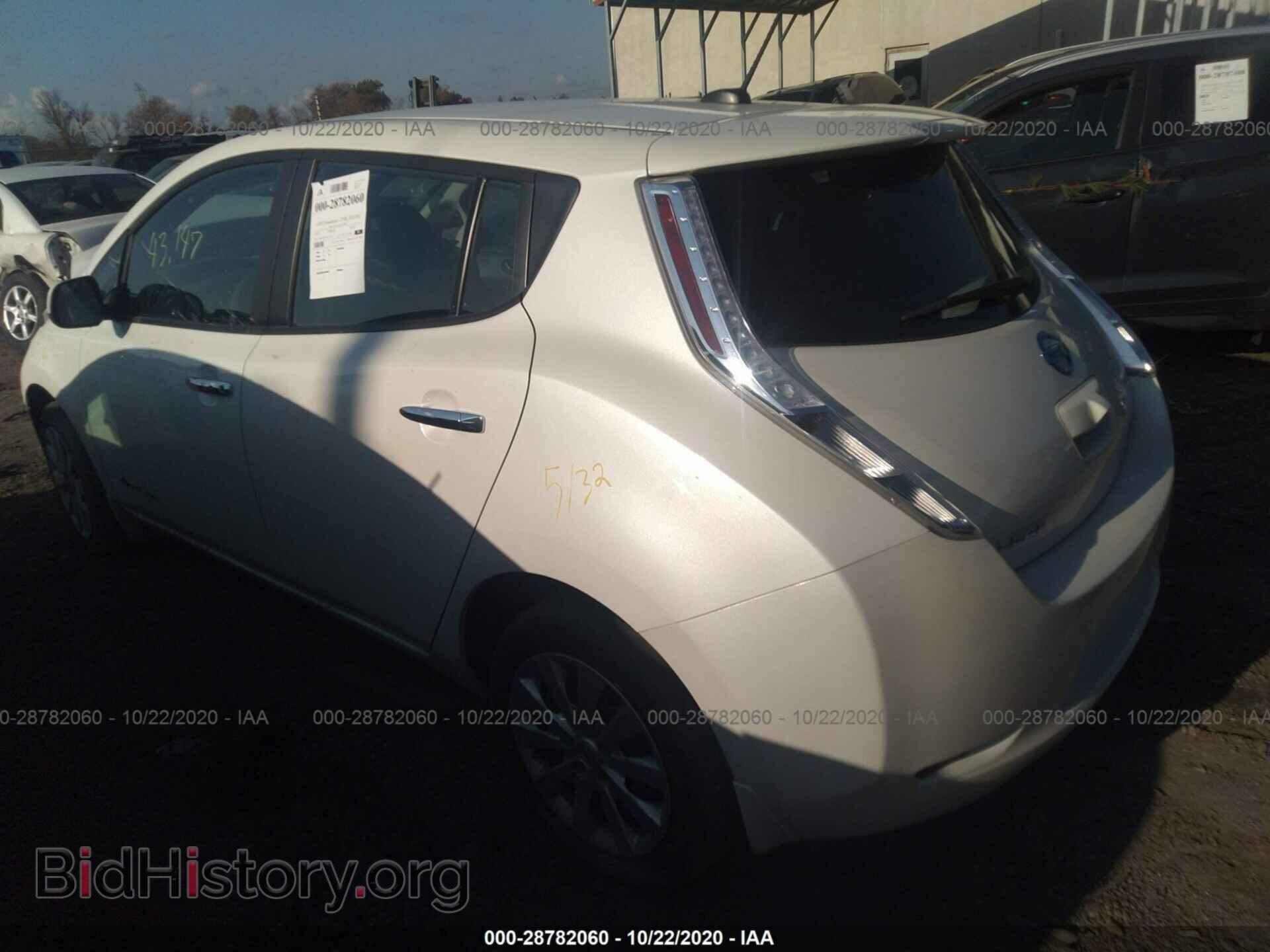 2017 NISSAN LEAF - VIN: 1N4BZ0CP5HC311625 - Фото 3