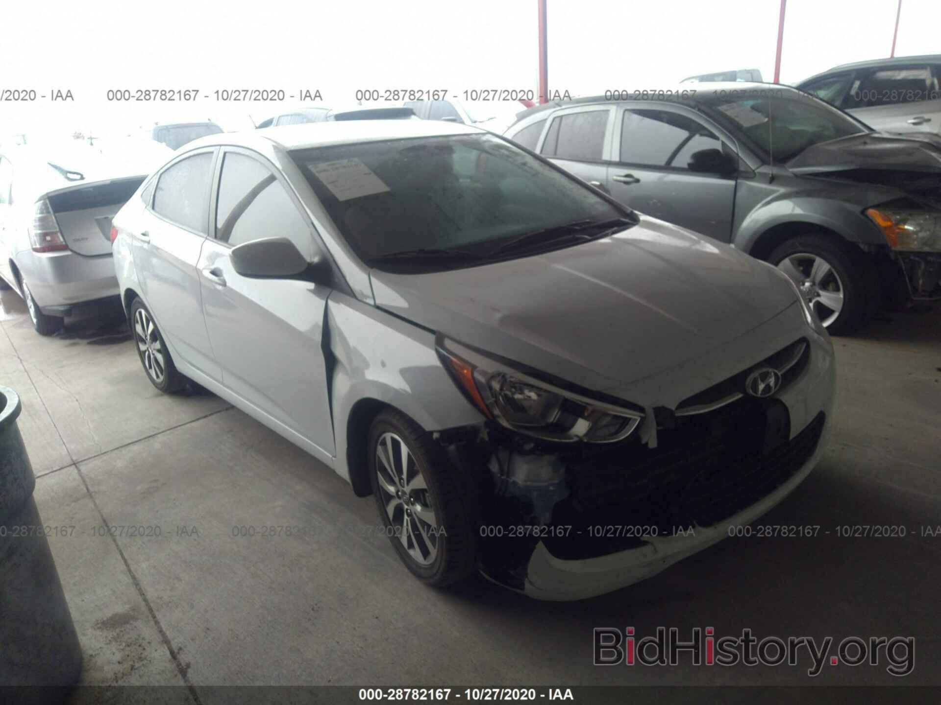 Photo KMHCT4AE2HU380142 - HYUNDAI ACCENT 2017