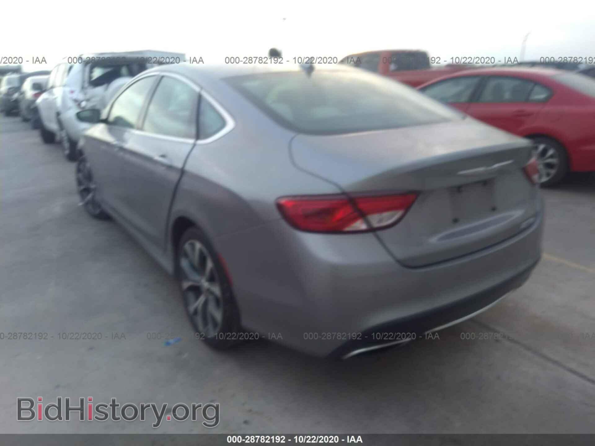 2015 CHRYSLER 200 - VIN: 1C3CCCCGXFN520155 - Фото 3