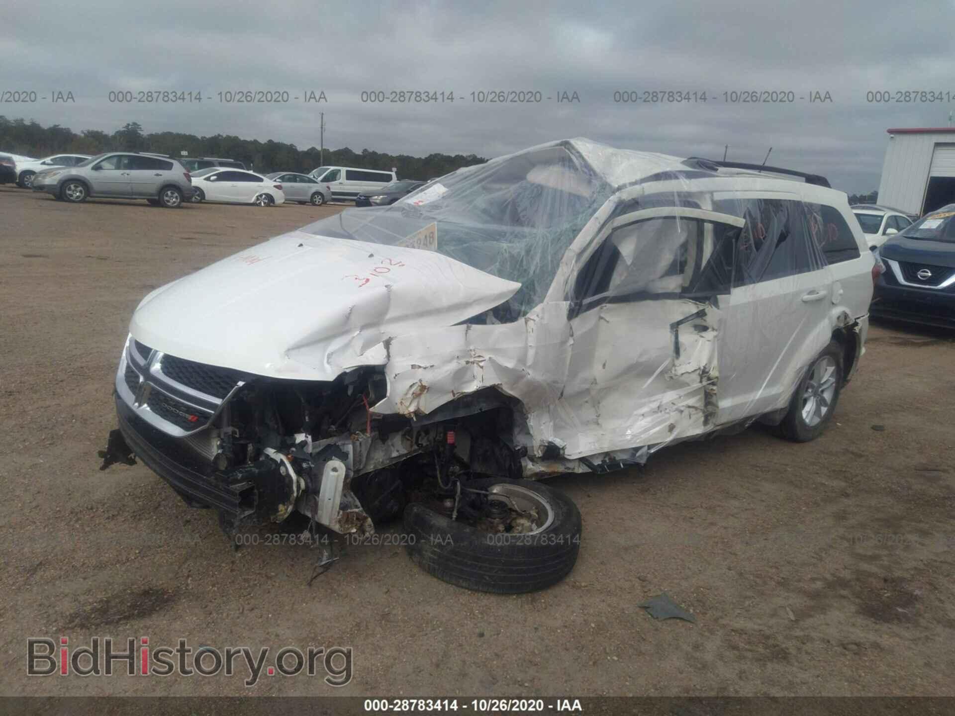 2013 DODGE JOURNEY - VIN: 3C4PDCBG3DT572476 - Фото 2