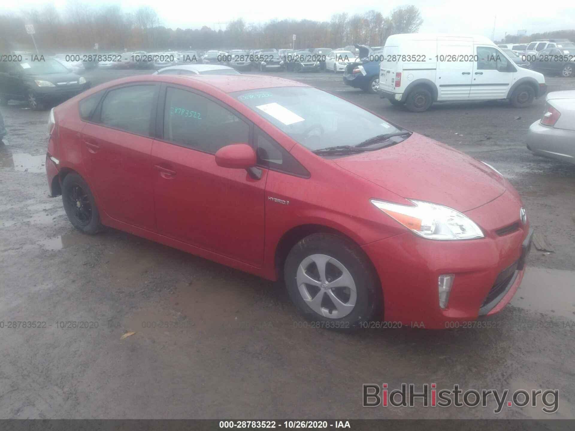 Фотография JTDKN3DU5E0369114 - TOYOTA PRIUS 2014