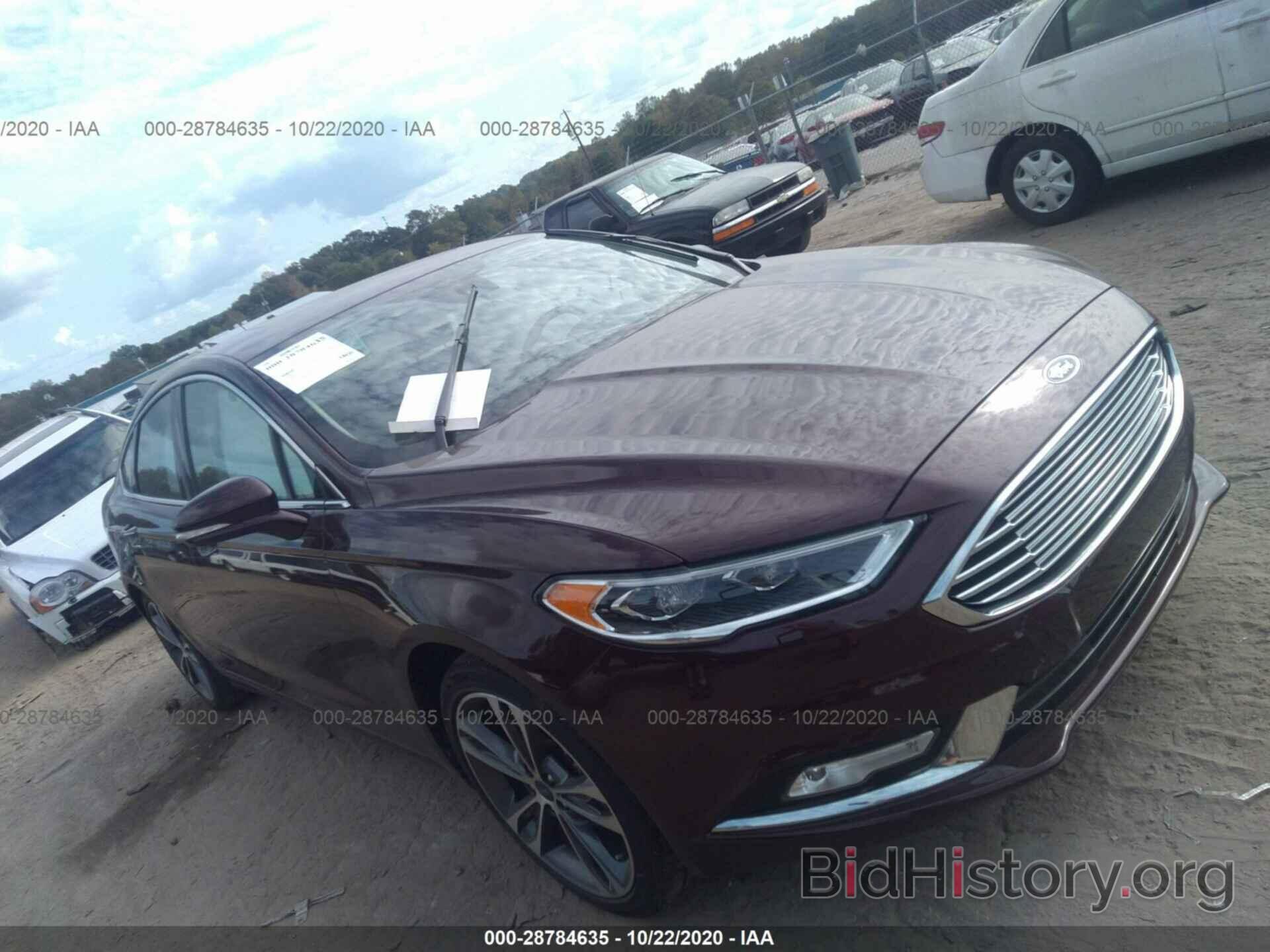 Photo 3FA6P0K96JR183641 - FORD FUSION 2018