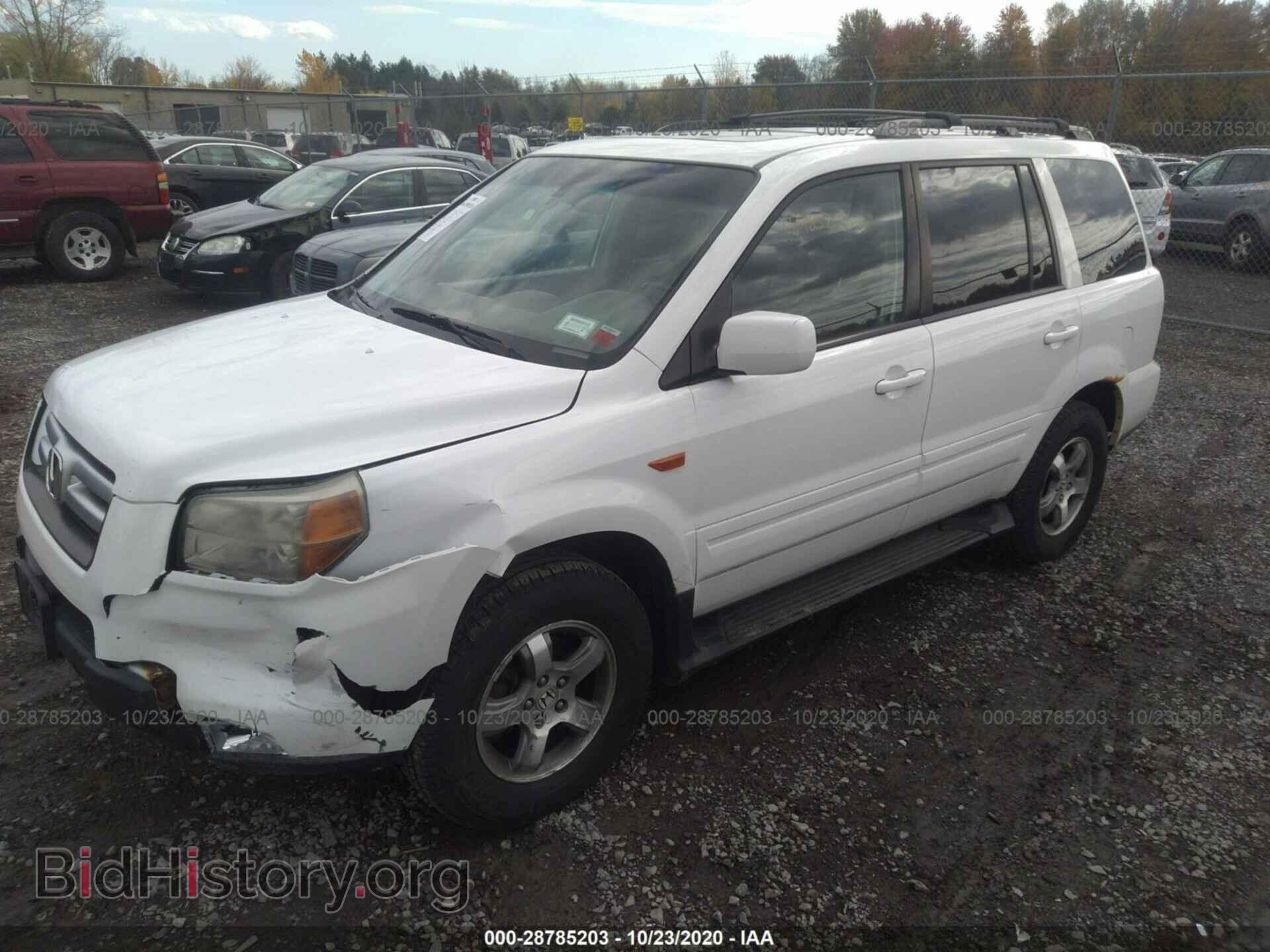 2006 HONDA PILOT - VIN: 2HKYF18606H504057 - Фото 2