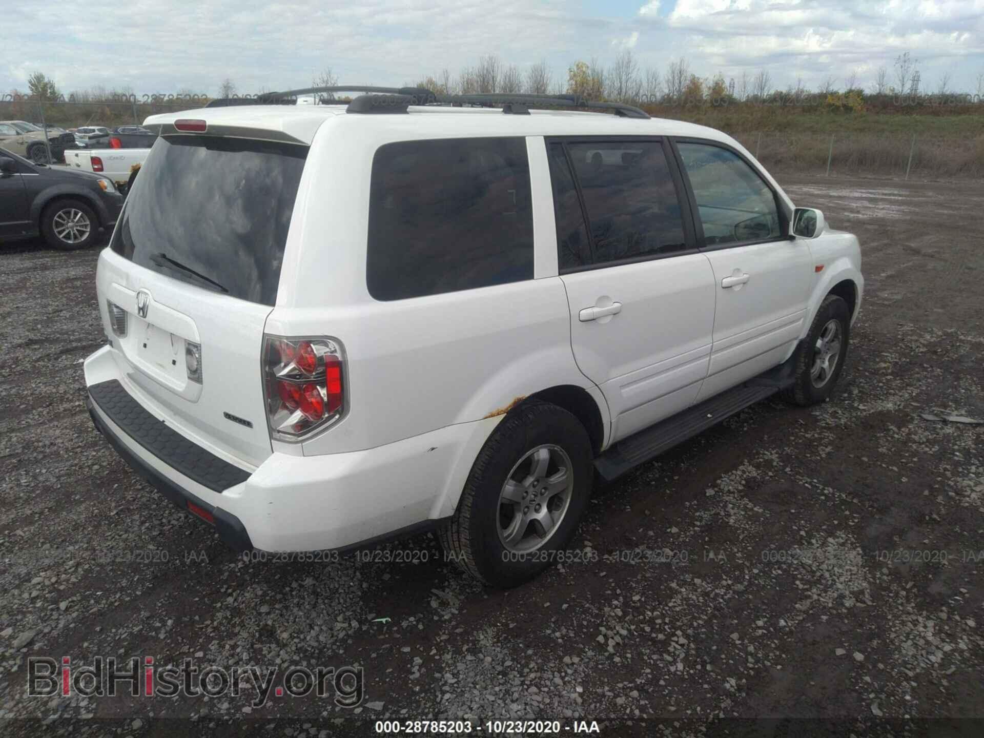 2006 HONDA PILOT - VIN: 2HKYF18606H504057 - Фото 4