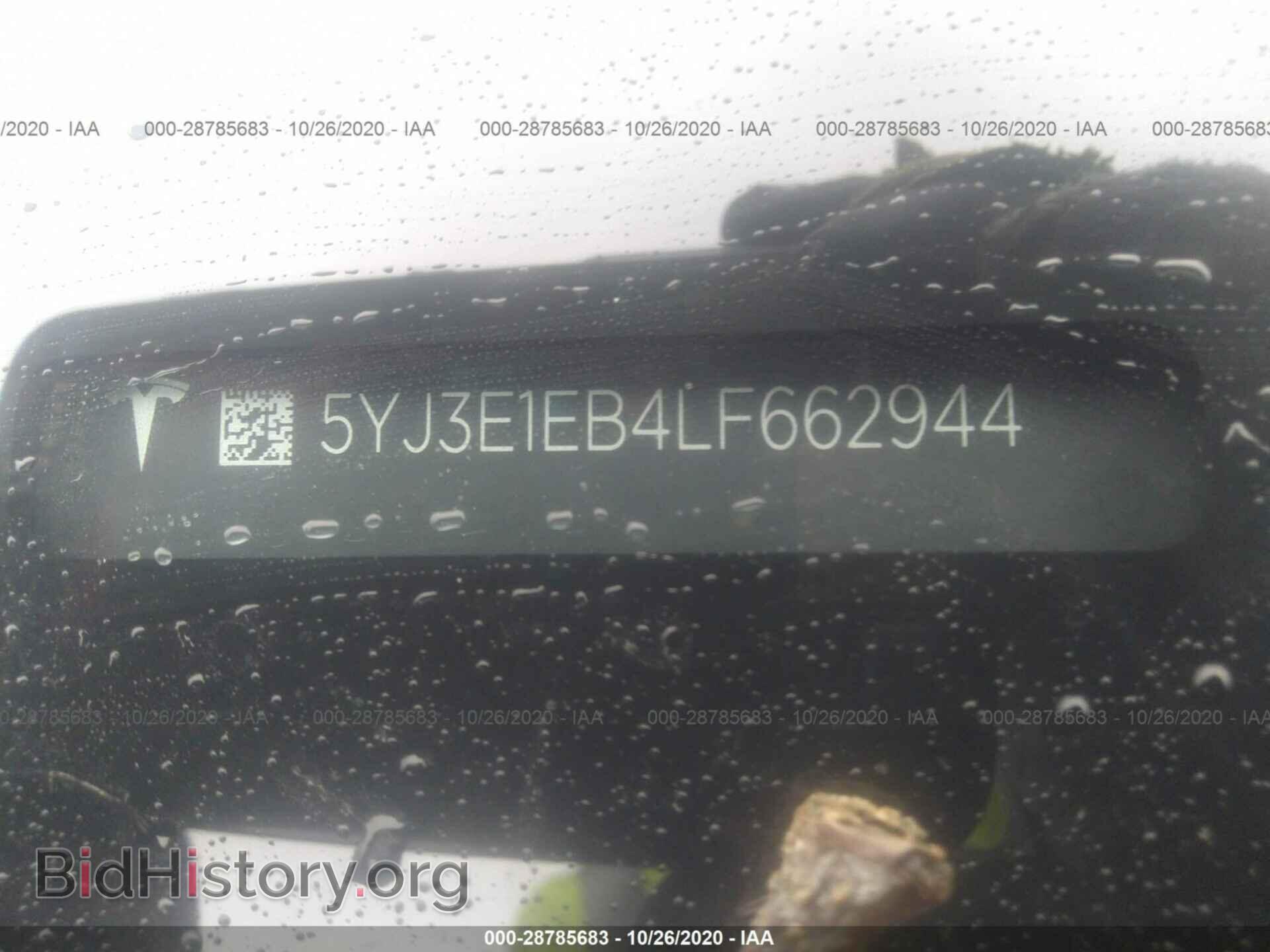 2020 TESLA MODEL 3 - VIN: 5YJ3E1EB4LF662944 - Photo 9