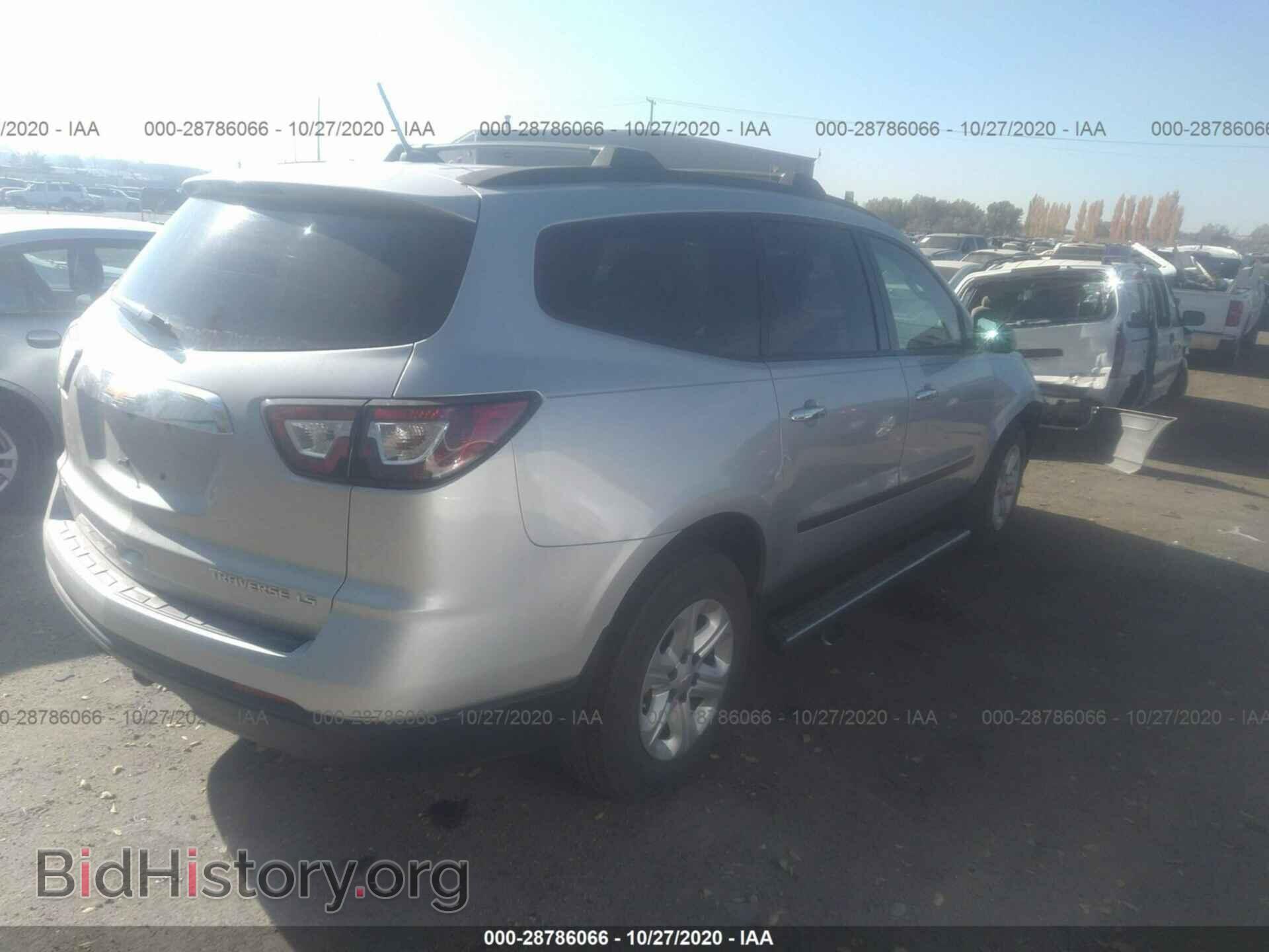 2014 CHEVROLET TRAVERSE - VIN: 1GNKVFED5EJ103237 - Фото 4