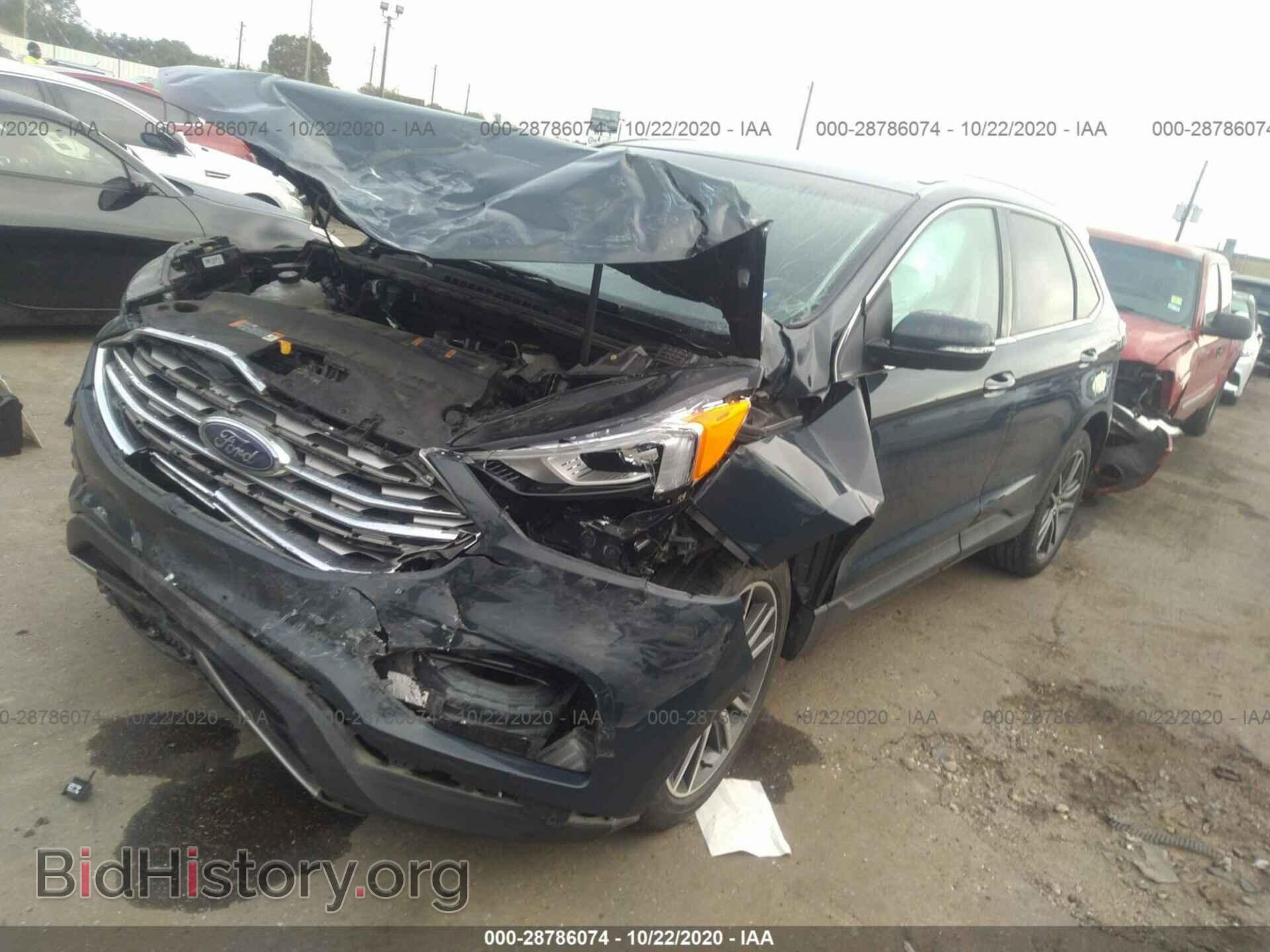 2019 FORD EDGE - VIN: 2FMPK3K97KBB87529 - Фото 2