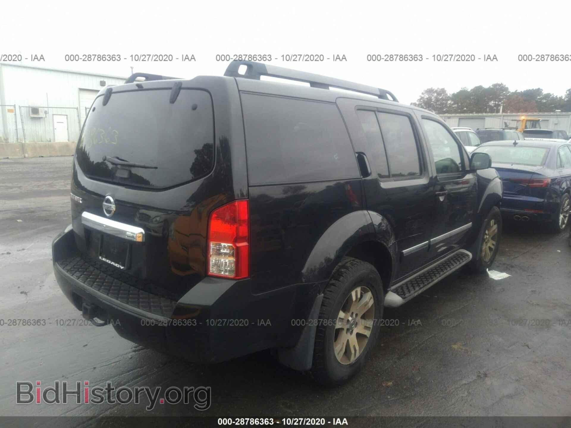 2012 NISSAN PATHFINDER - VIN: 5N1AR1NB7CC628243 - Фото 4