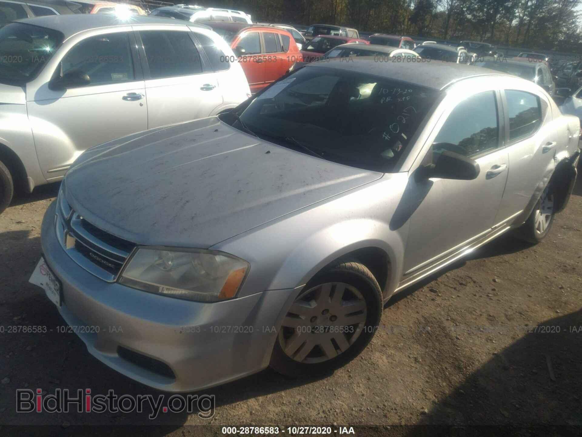 2011 DODGE AVENGER - VIN: 1B3BD4FBXBN540217 - Фото 2
