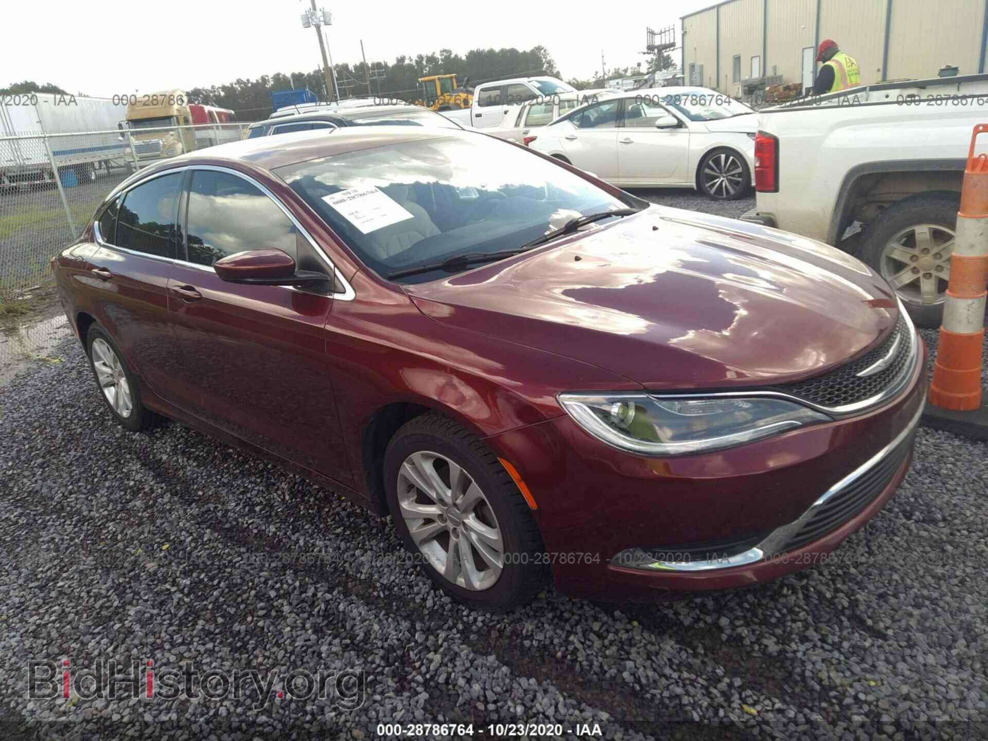 Photo 1C3CCCAB8GN112584 - CHRYSLER 200 2016