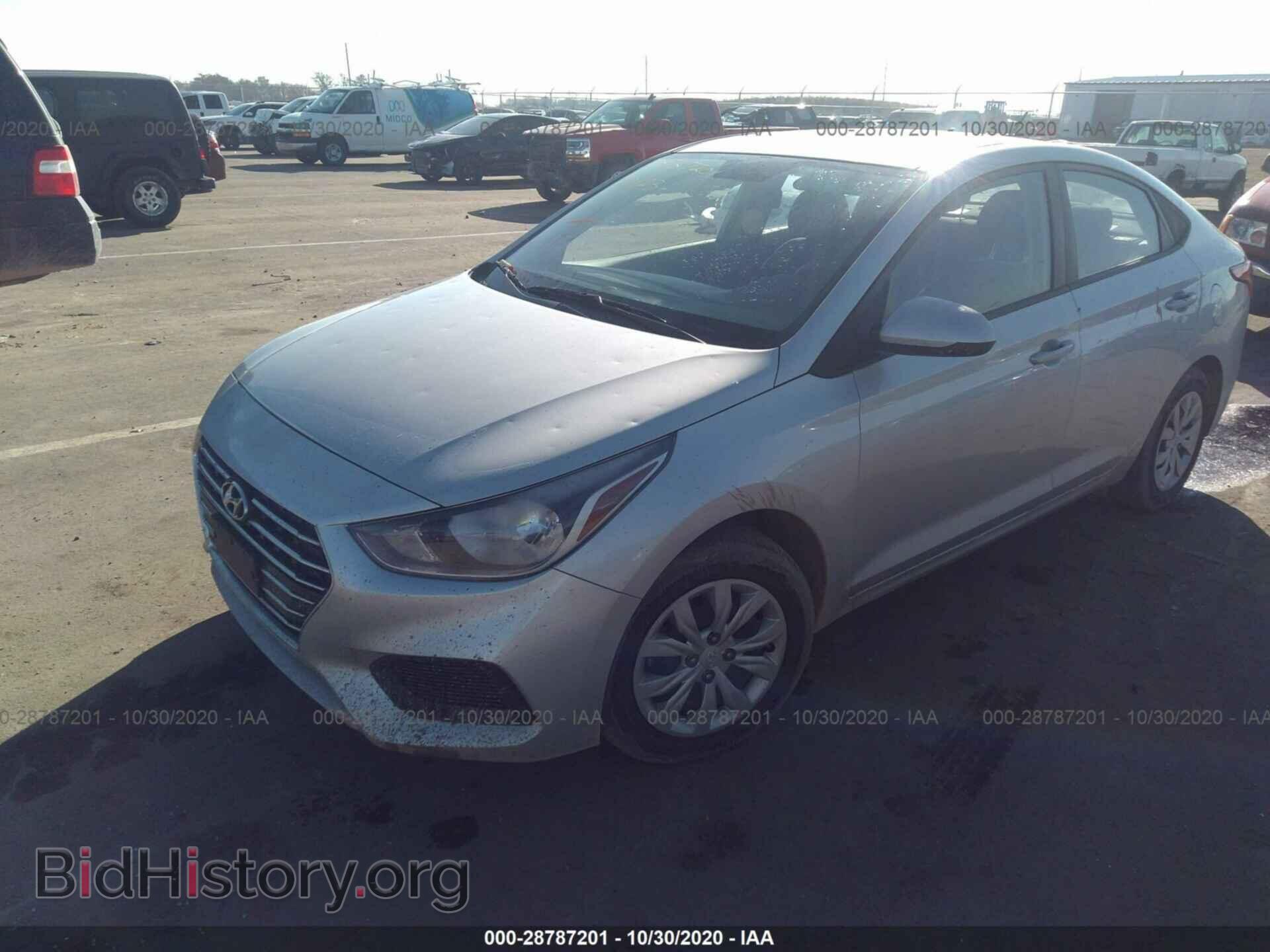 2020 HYUNDAI ACCENT - VIN: 3KPC24A61LE095407 - Фото 2