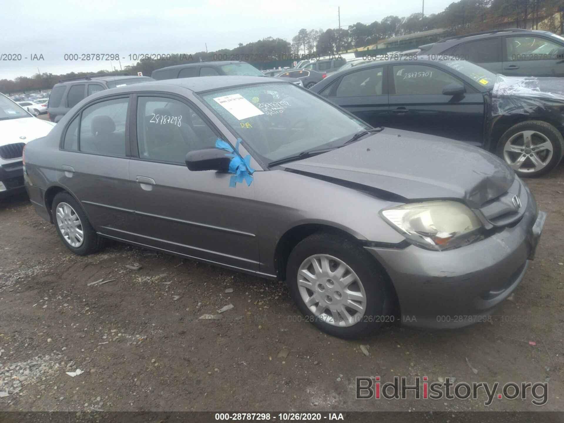 Photo 2HGES16635H585839 - HONDA CIVIC SDN 2005