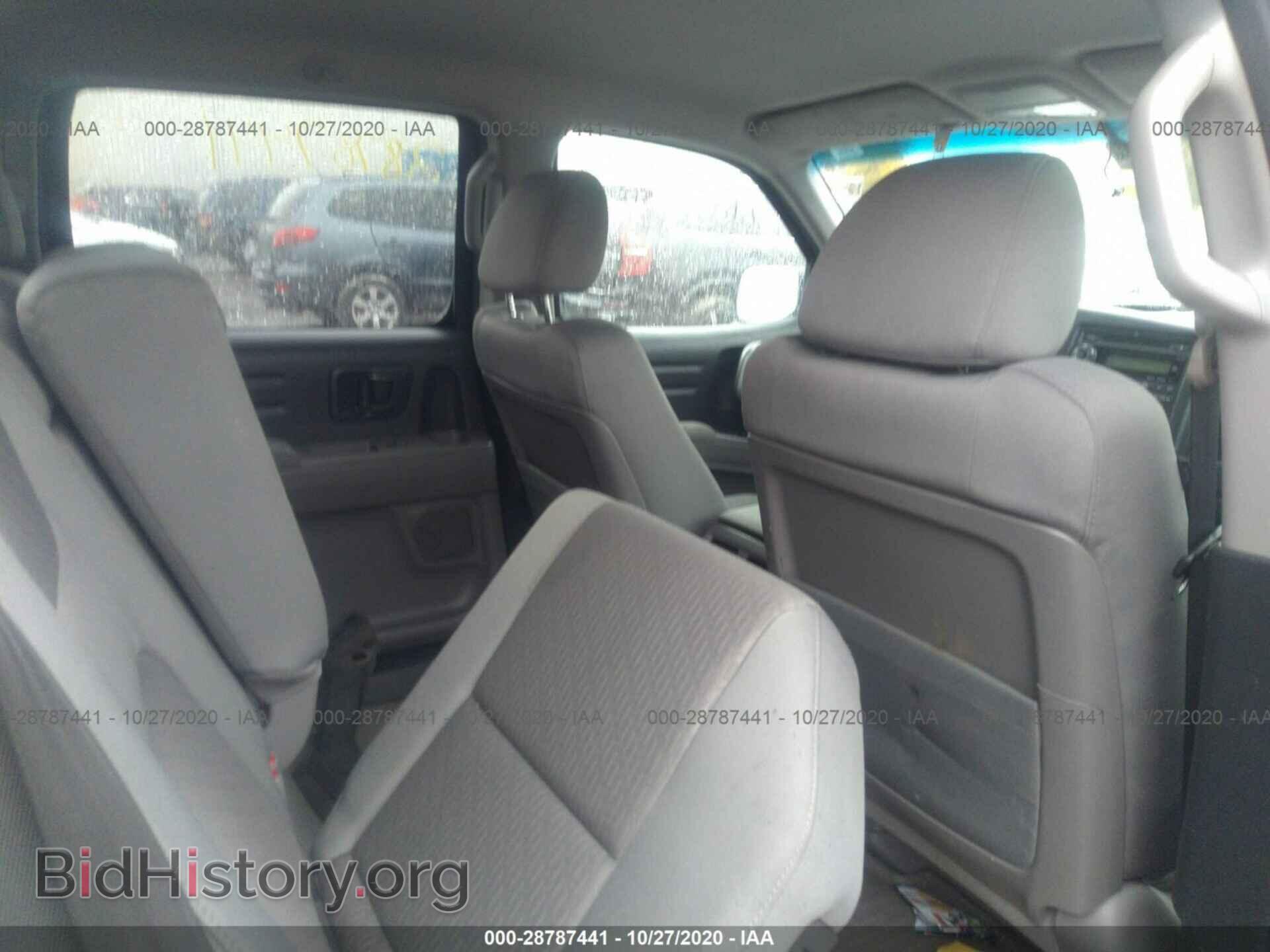 2011 HONDA RIDGELINE - VIN: 5FPYK1F59BB502541 - Фото 8
