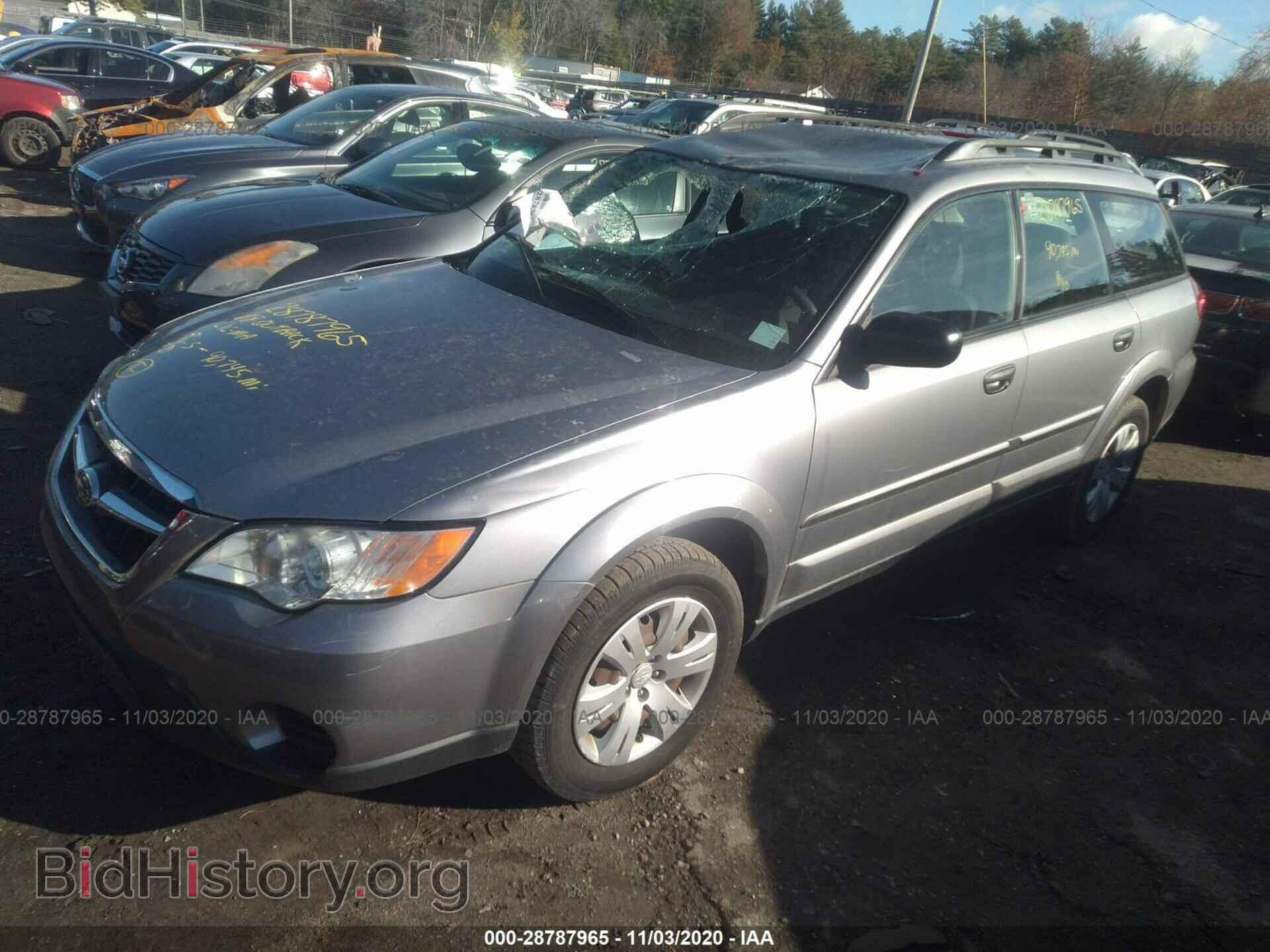 2008 SUBARU OUTBACK - VIN: 4S4BP60C087352365 - Фото 2