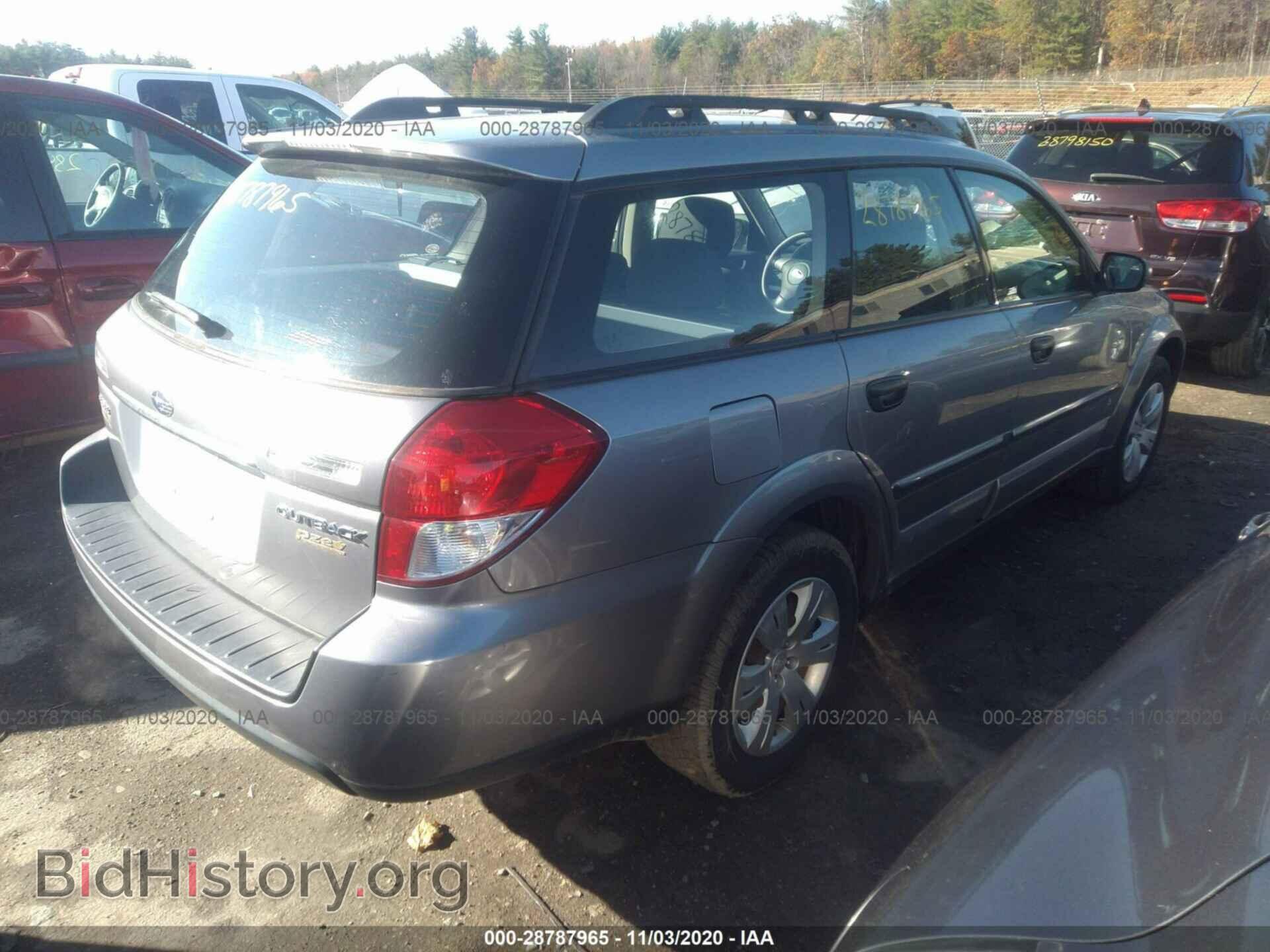 2008 SUBARU OUTBACK - VIN: 4S4BP60C087352365 - Фото 4