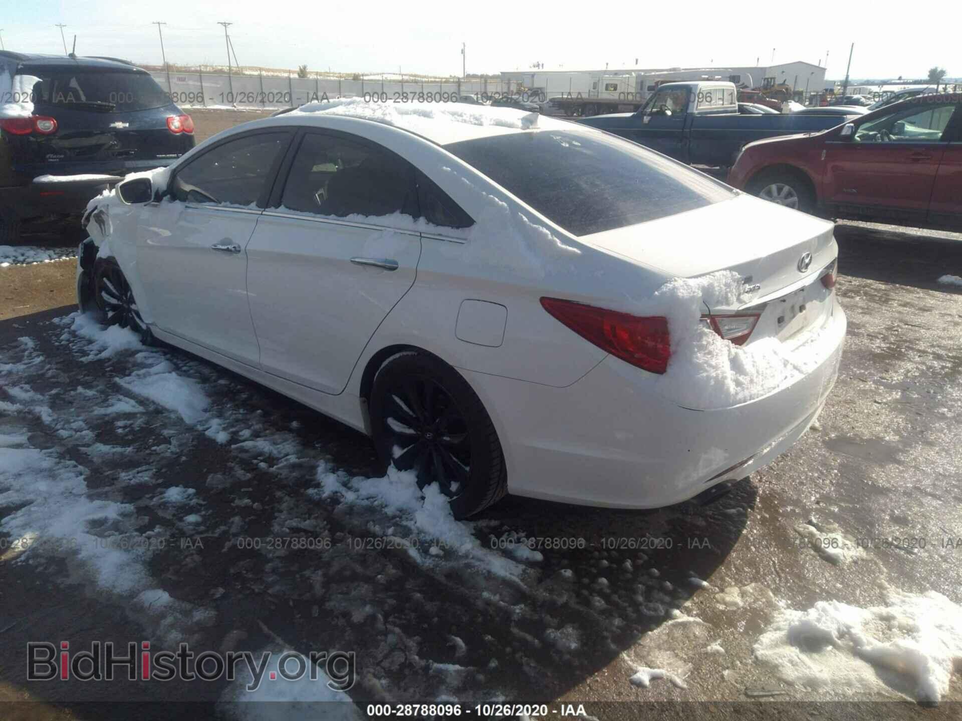 2012 HYUNDAI SONATA - VIN: 5NPEC4AC1CH370345 - Фото 3