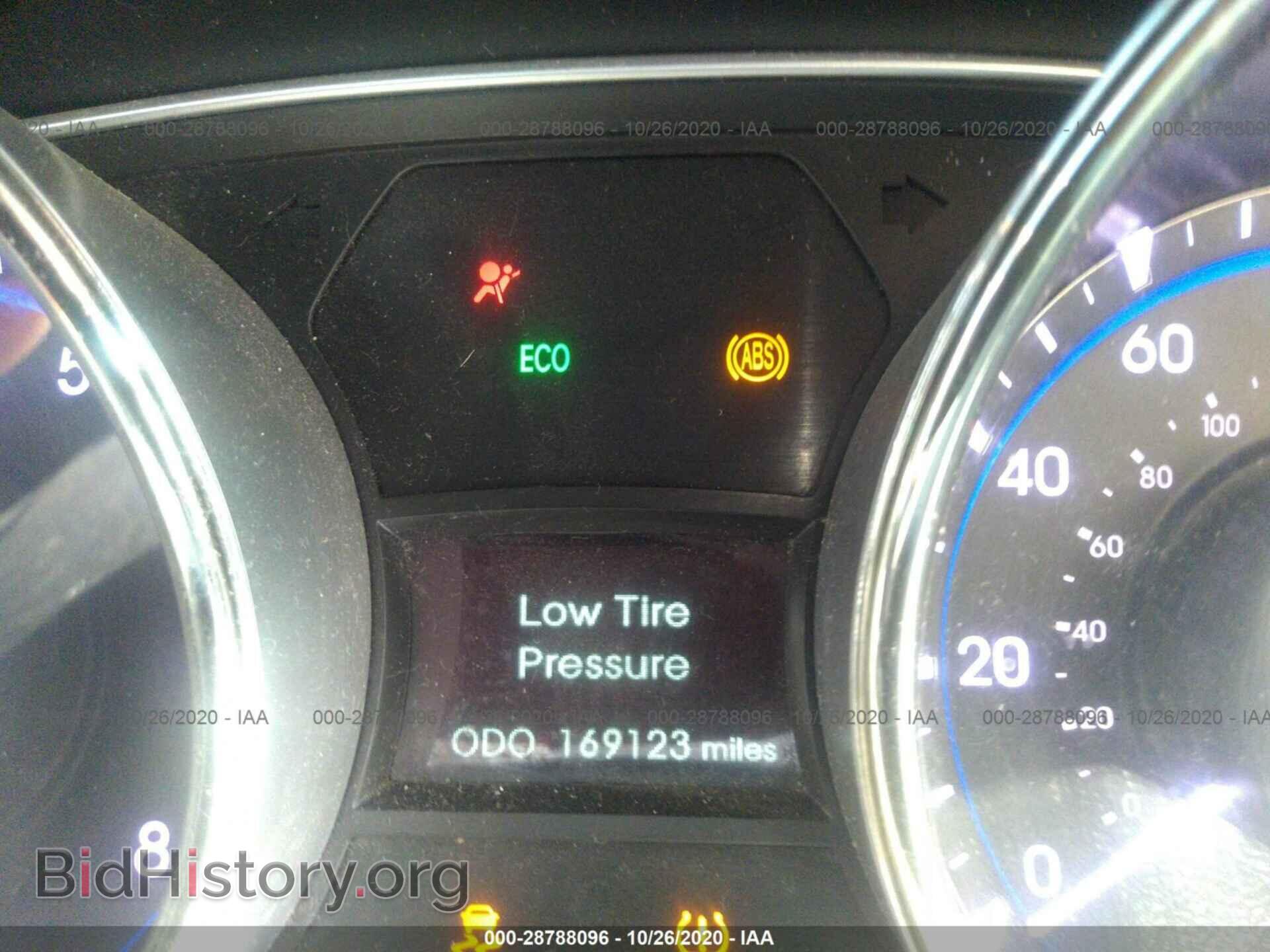 2012 HYUNDAI SONATA - VIN: 5NPEC4AC1CH370345 - Фото 7