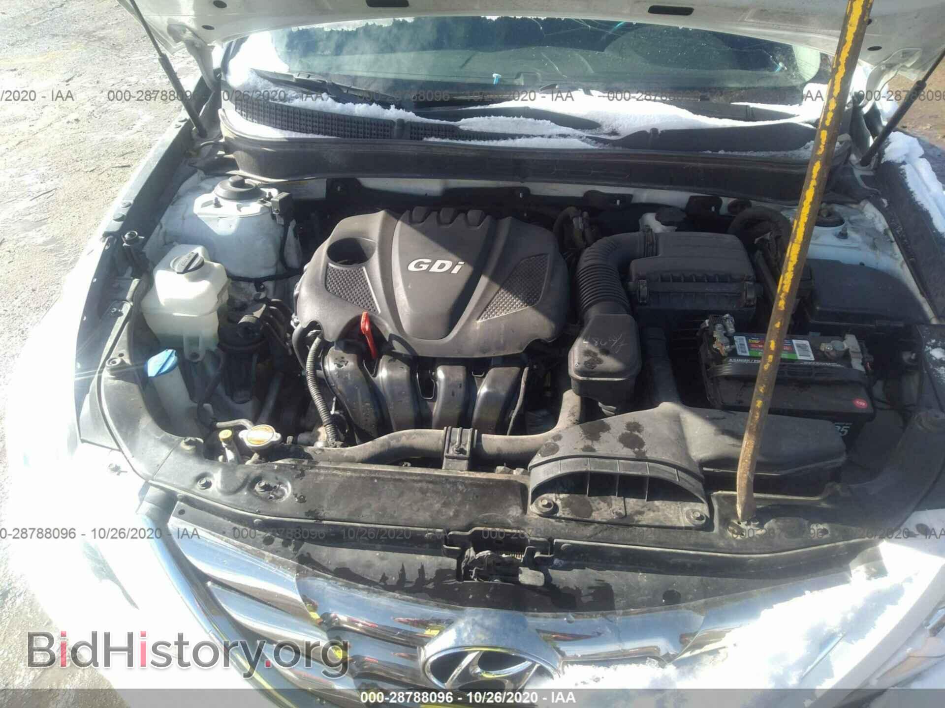 2012 HYUNDAI SONATA - VIN: 5NPEC4AC1CH370345 - Фото 10