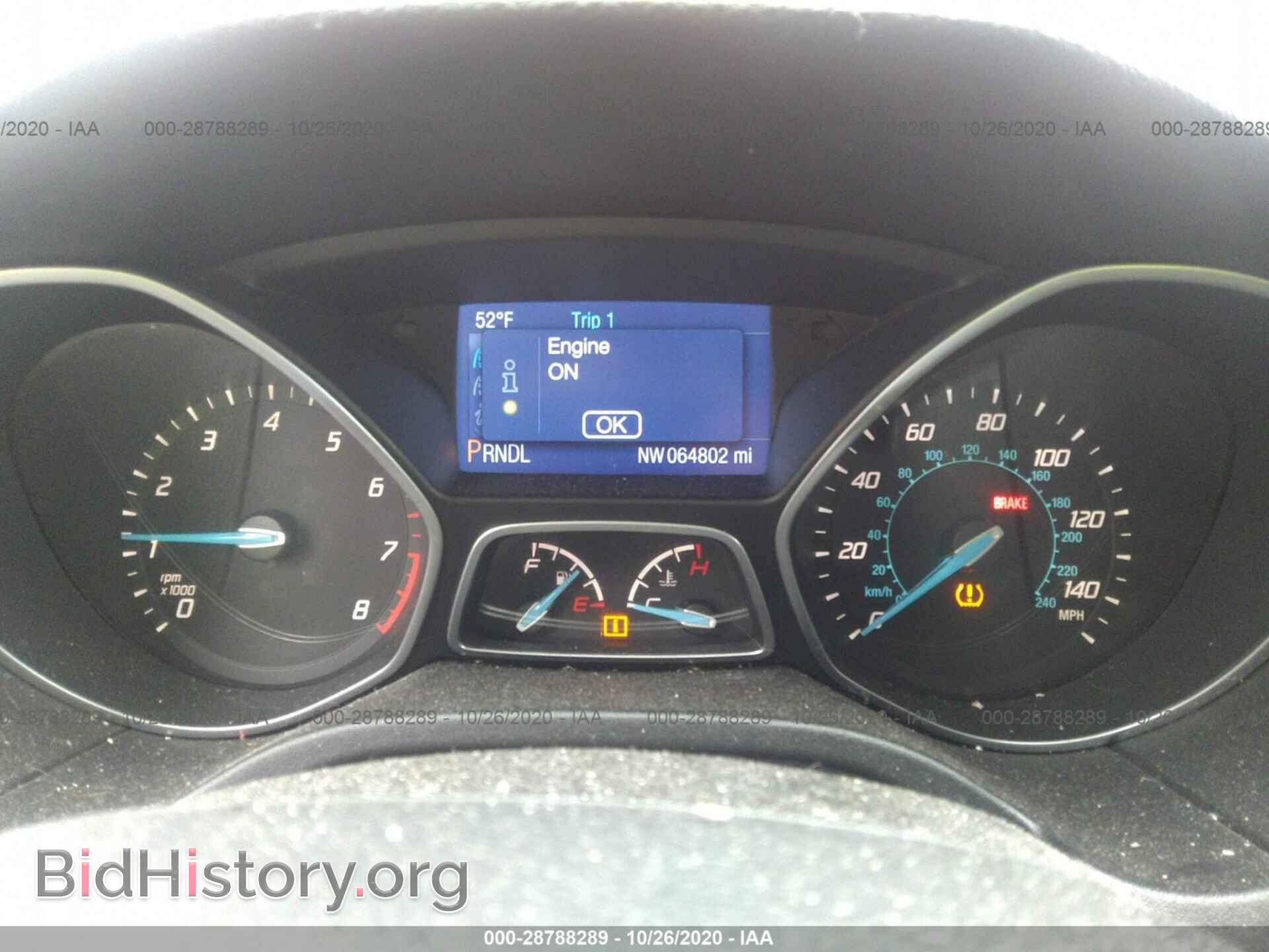 2014 FORD FOCUS - VIN: 1FADP3K24EL295600 - Фото 7